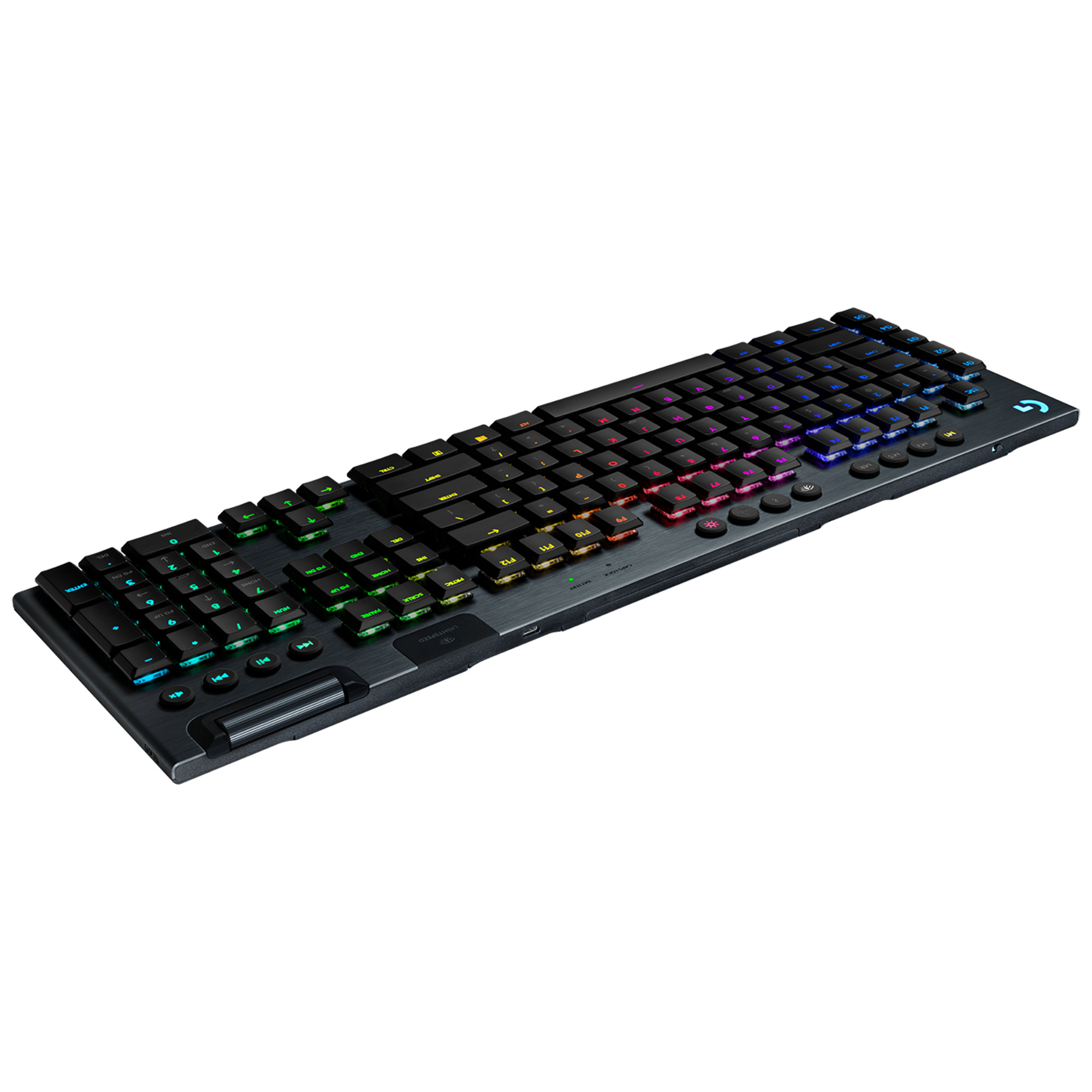 Logitech G G915 clavier RF sans fil + Bluetooth AZERTY Français Charbon - Neuf