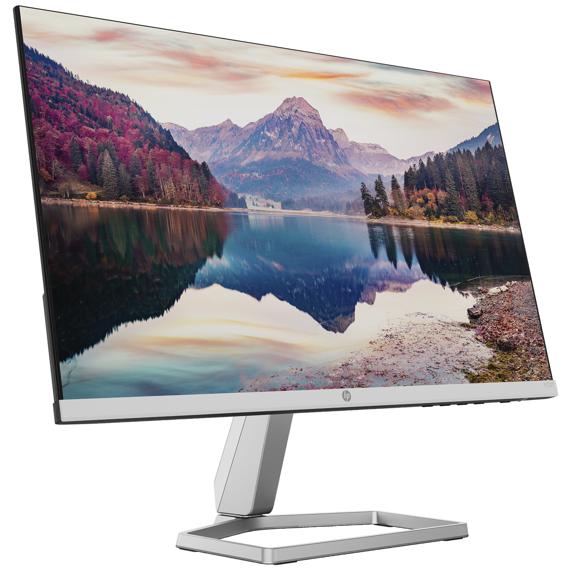 HP M22f 54,6 cm (21.5 ) 1920 x 1080 pixels Full HD LCD Noir, Argent - Neuf