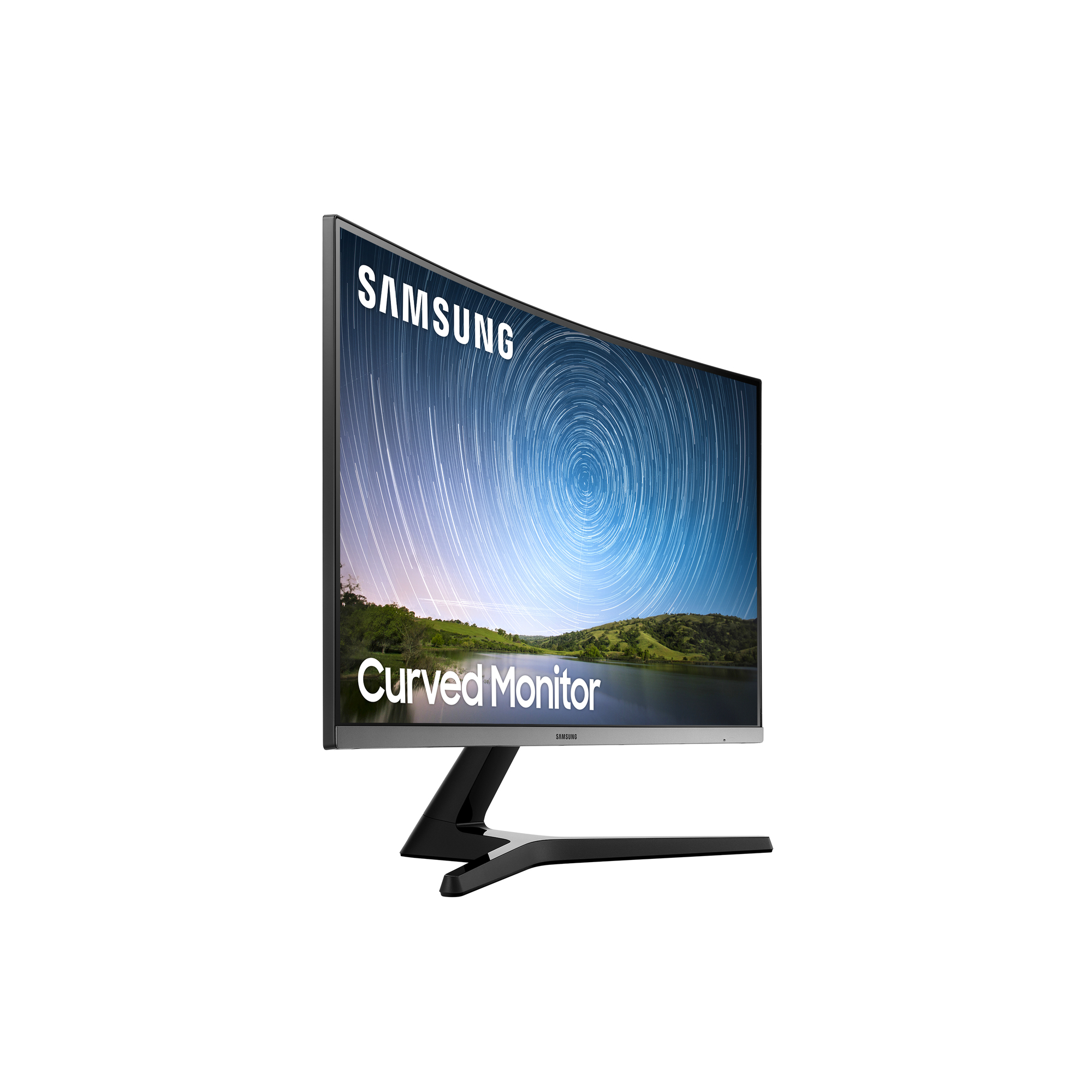 Samsung CR50 écran plat de PC 68,6 cm (27 ) 1980 x 1080 pixels Full HD LCD Bleu, Gris - Neuf