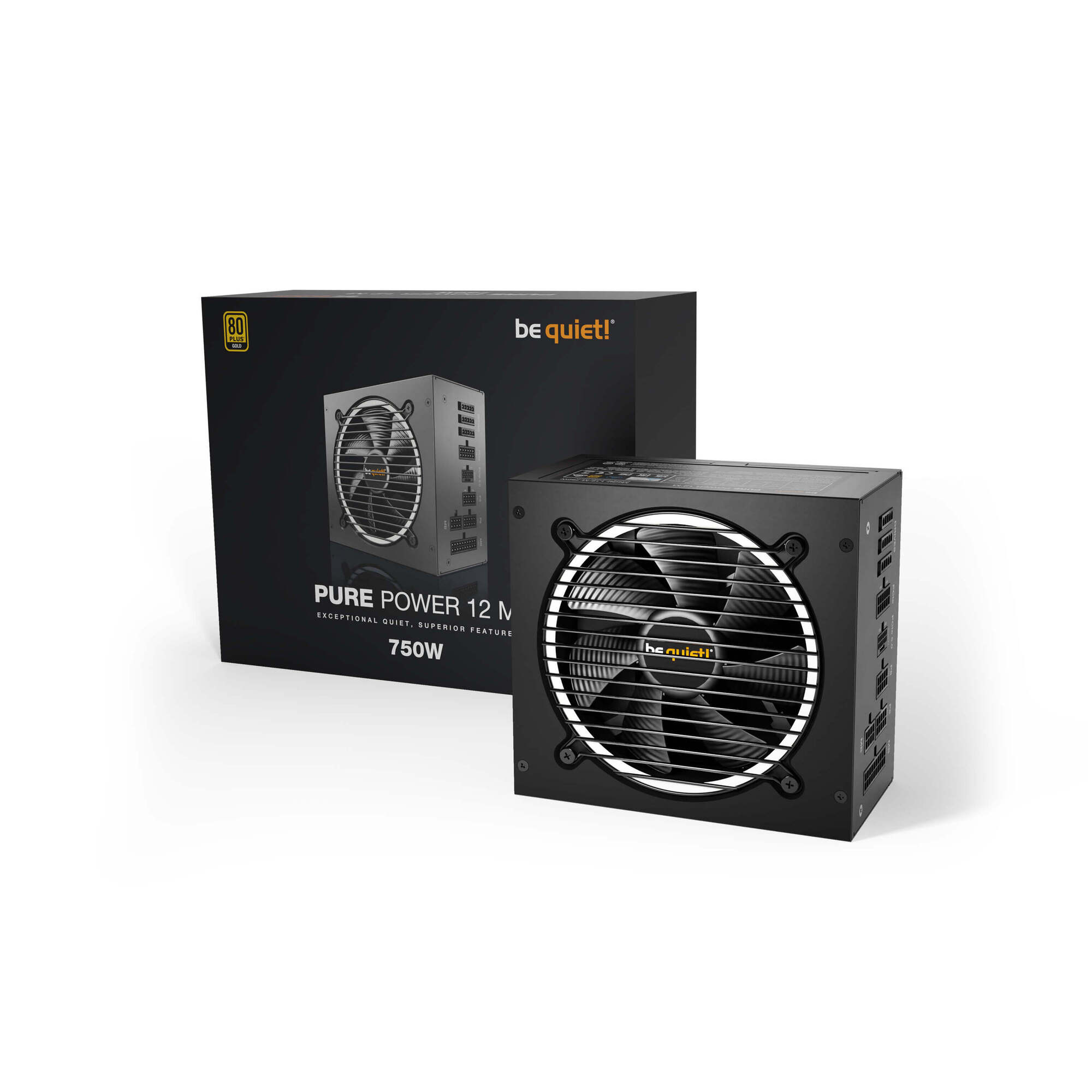 Be Quiet! Pure Power 12 M - 750w - 80Plus Gold - Neuf