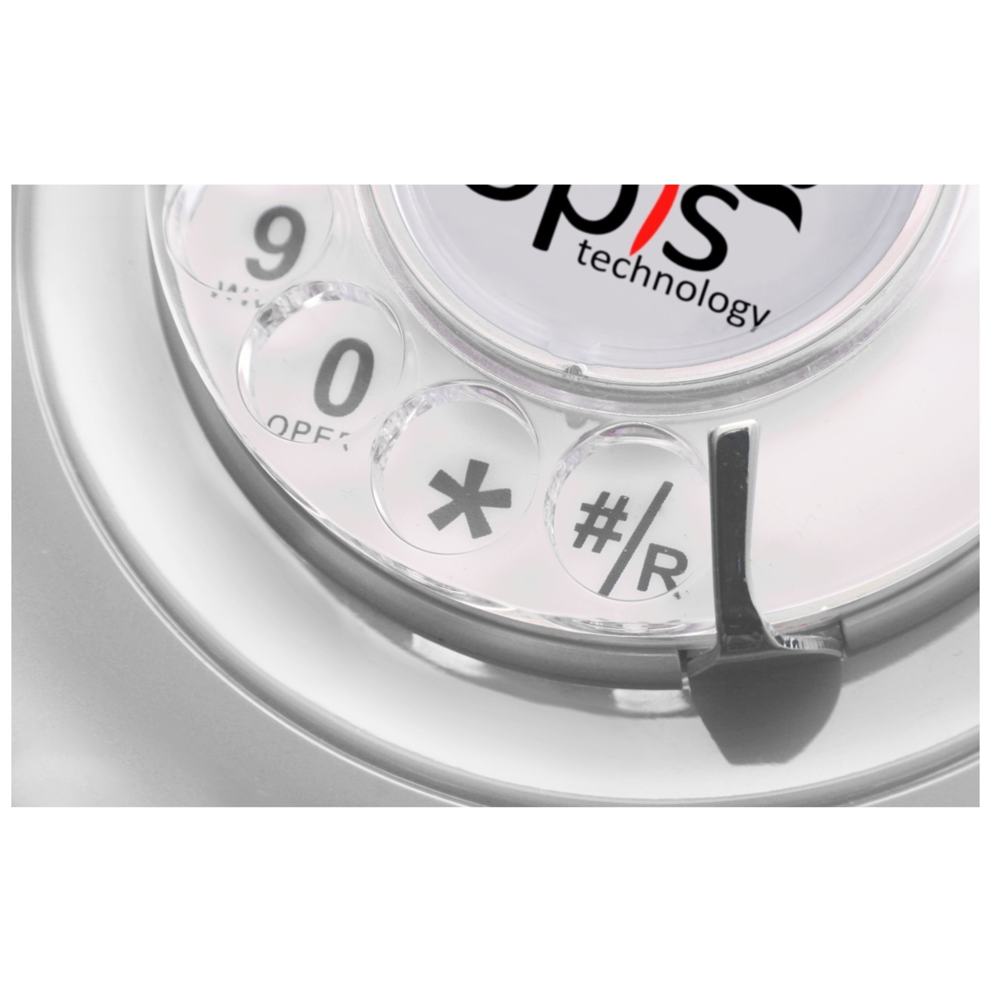 Opis 60s Mobile: telephone vintage fixe gsm 2G rétro avec cadran rotatif Neuf - vue 2