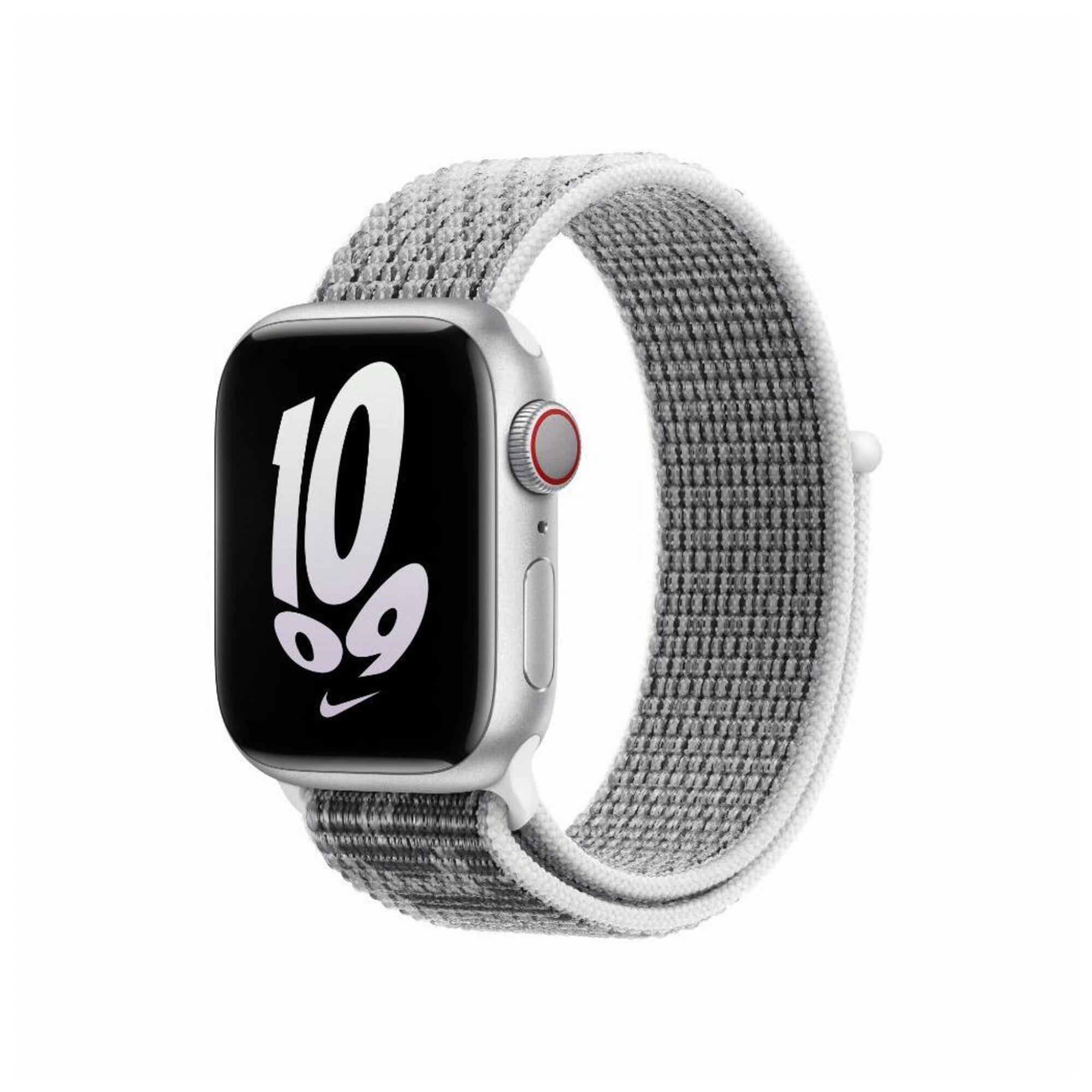 Bracelet Sport Nike pour Apple Watch 41 mm - Noir / Blanc - Neuf