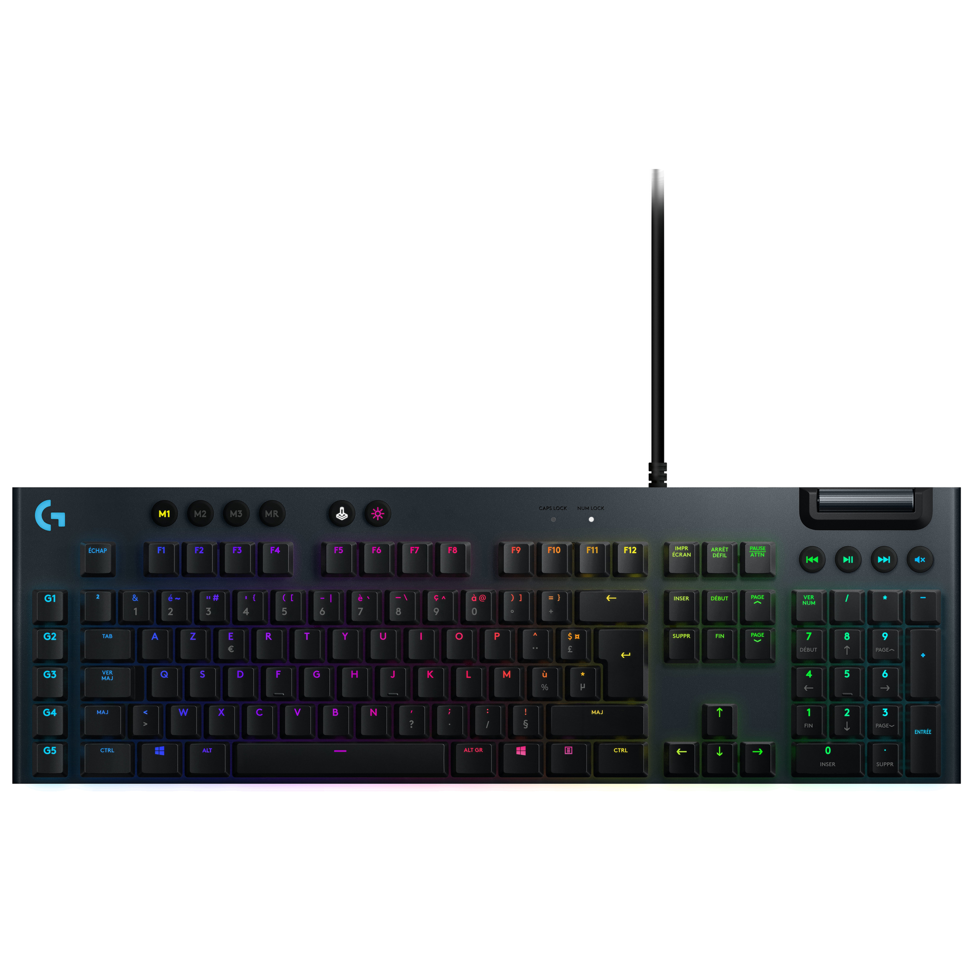 Logitech G G815 Clavier gaming mécanique LIGHTSYNC RVB - Neuf