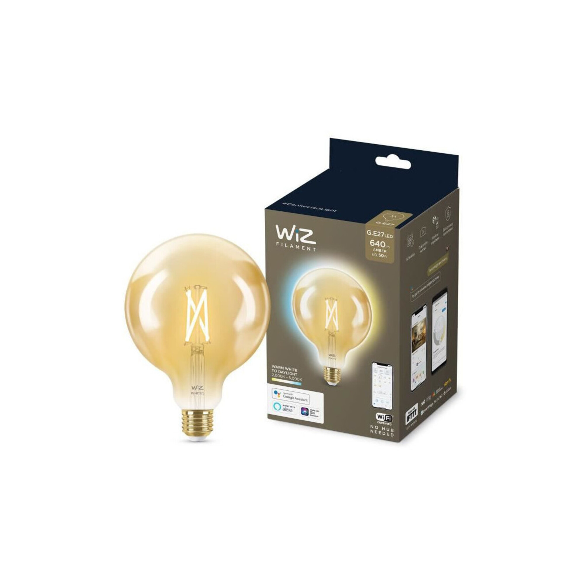 WiZ 8718699786816 éclairage intelligent Ampoule intelligente Wi Fi Or Neuf