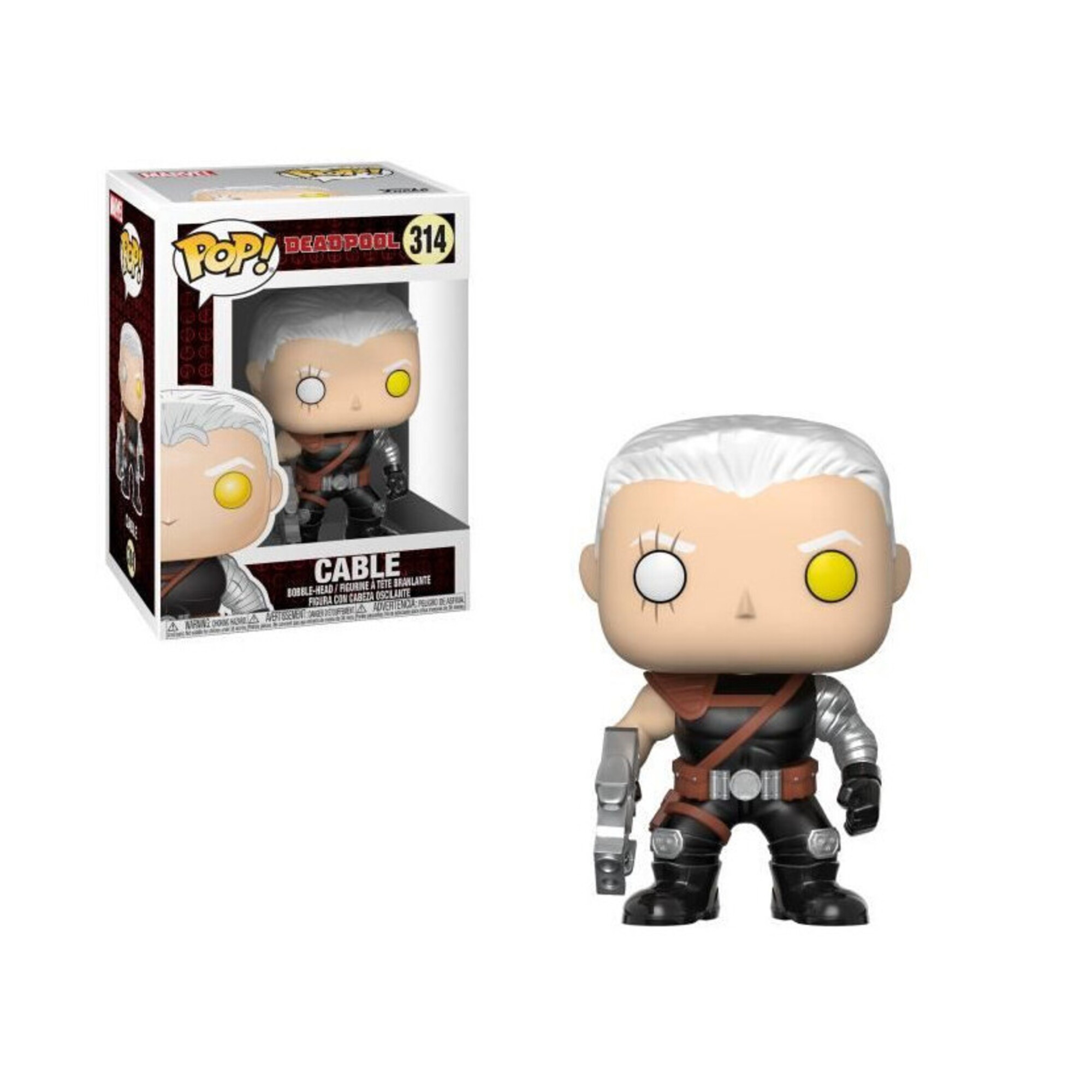Figurine Funko Pop! Marvel Deadpool Parody: Cable 9 cm - vue 2