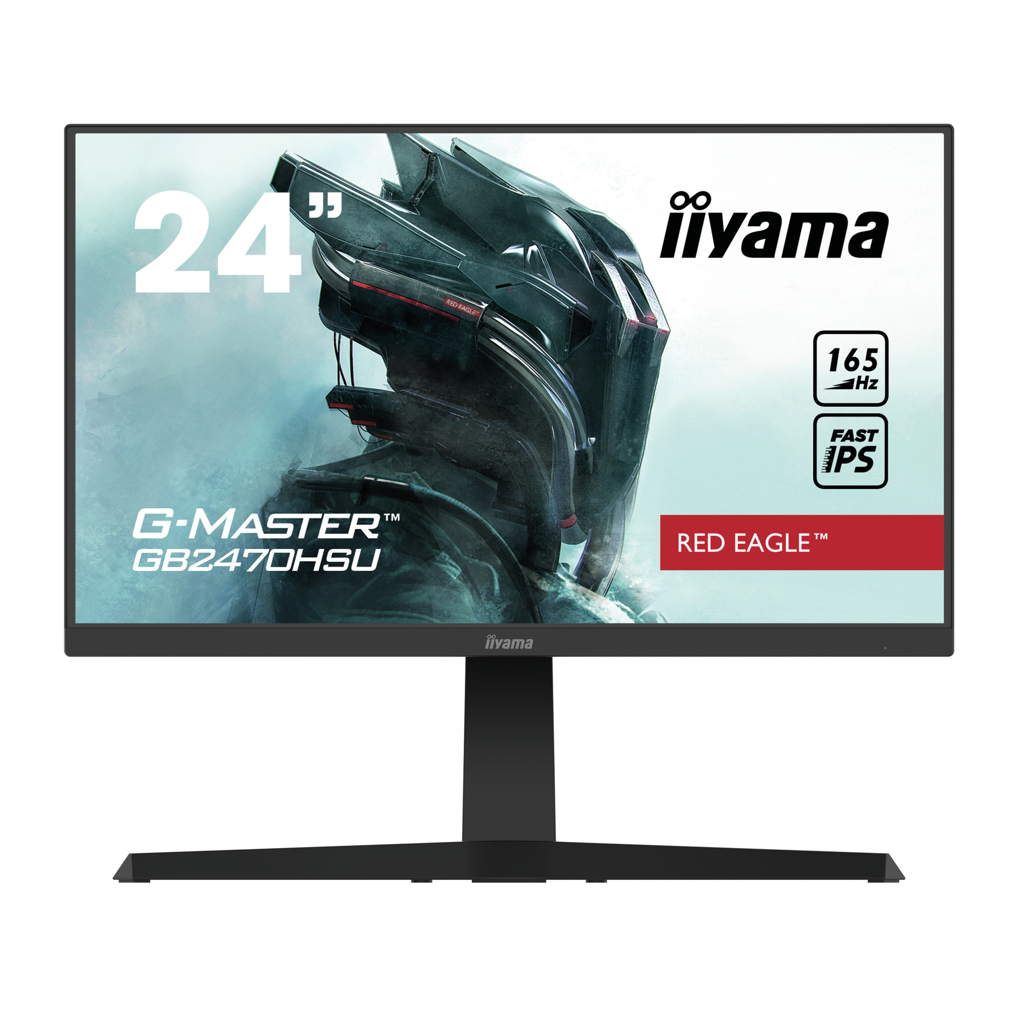 iiyama G-MASTER GB2470HSU-B1 écran plat de PC 60,5 cm (23.8 ) 1920 x 1080 pixels Full HD LED Noir - Neuf