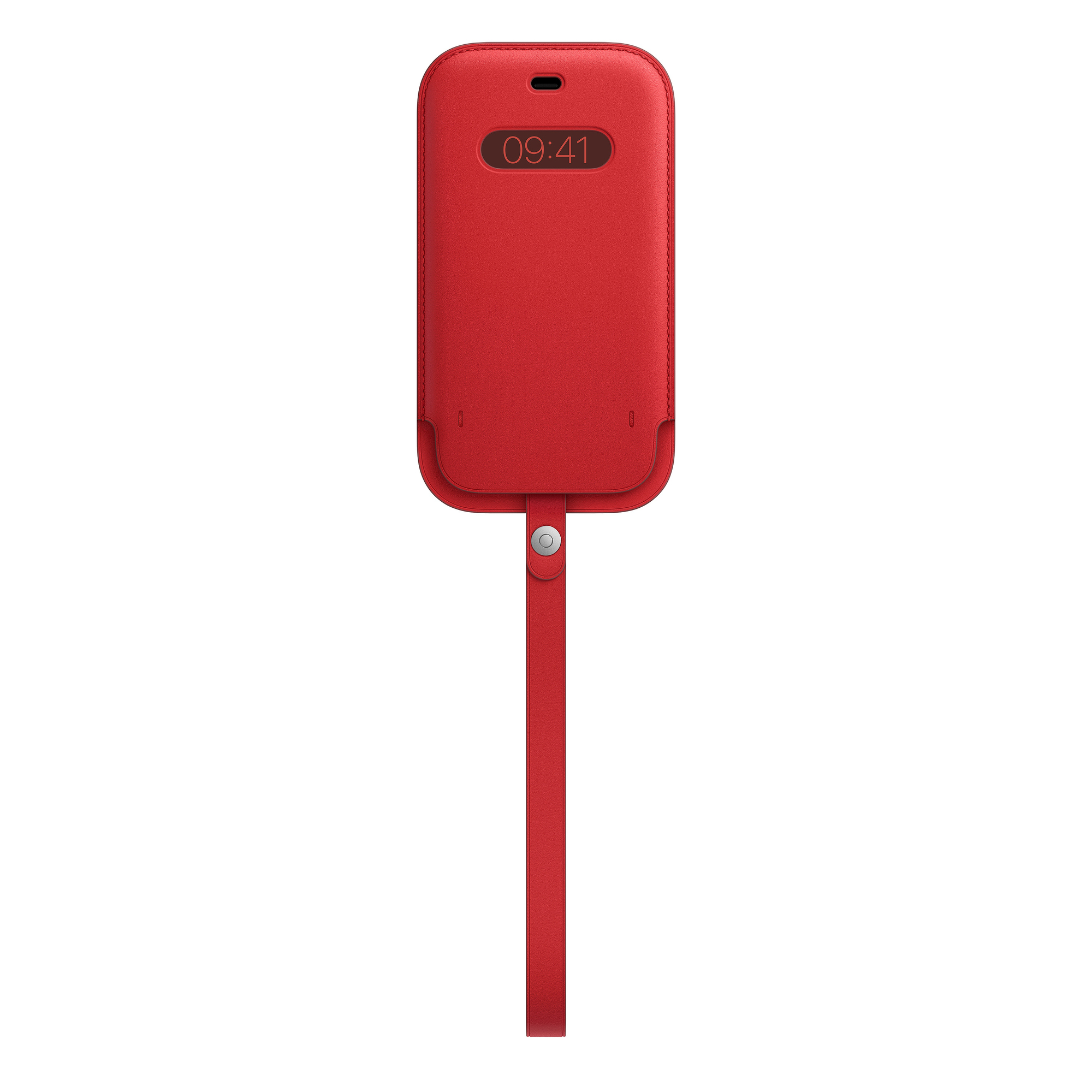 Apple Iphone 12/12 Pro Leather Magsafe Rouge