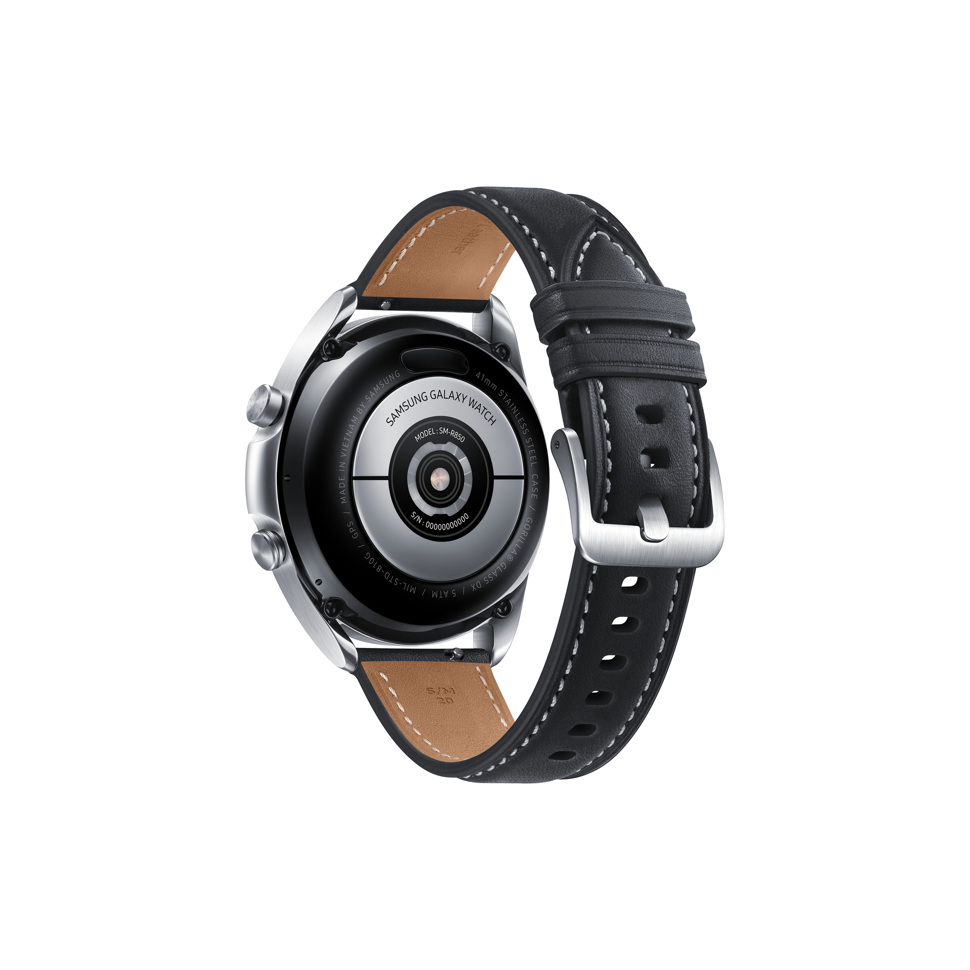 Samsung Galaxy Watch3 3,05 cm (1.2 ) OLED 41 mm Numérique 360 x 360 pixels Écran tactile Argent Wifi GPS (satellite) - Neuf