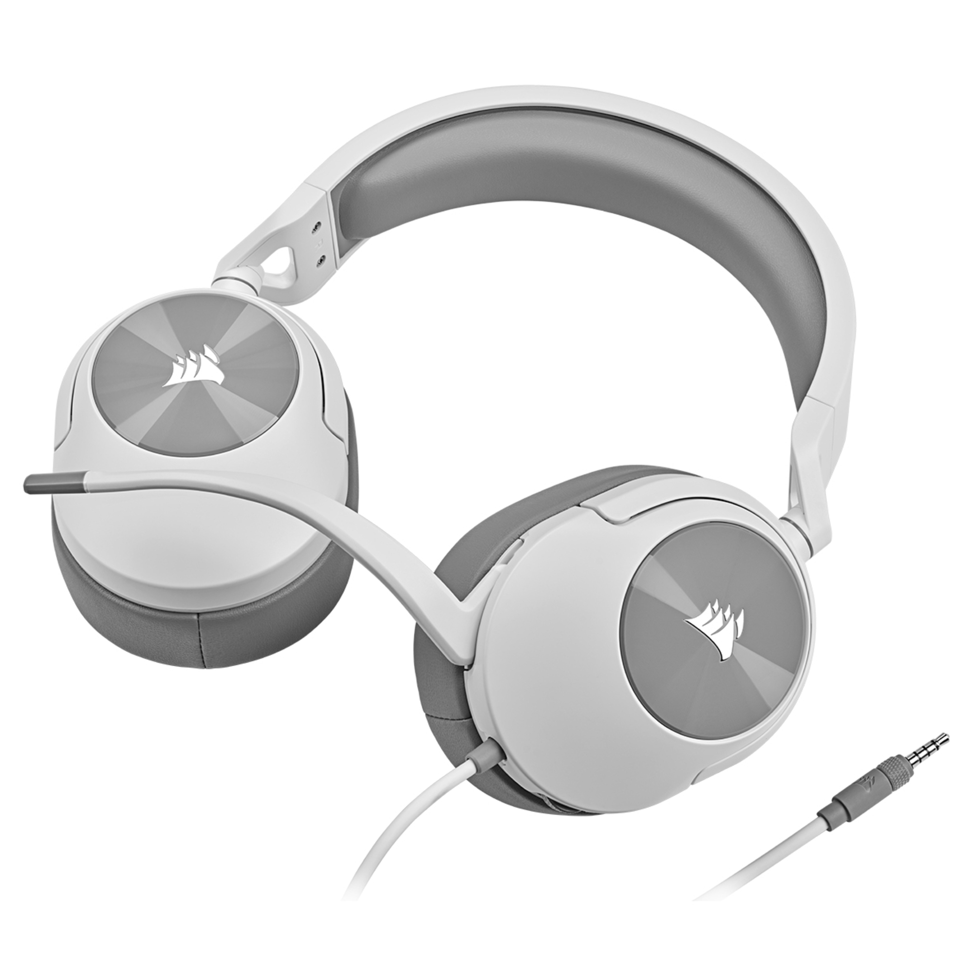 Casque gaming filaire Corsair HS55 STEREO - Blanc - Neuf