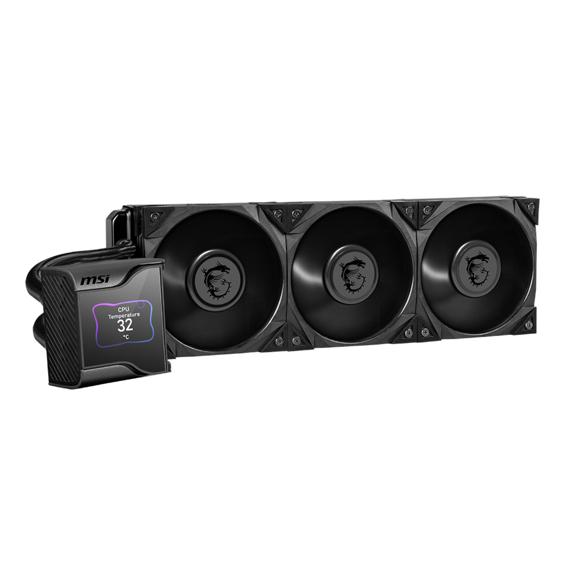 MSI MEG CORELIQUID S360 système de refroidissement d'ordinateur Processeur Refroidisseur de liquide tout-en-un 14 cm Noir - Neuf