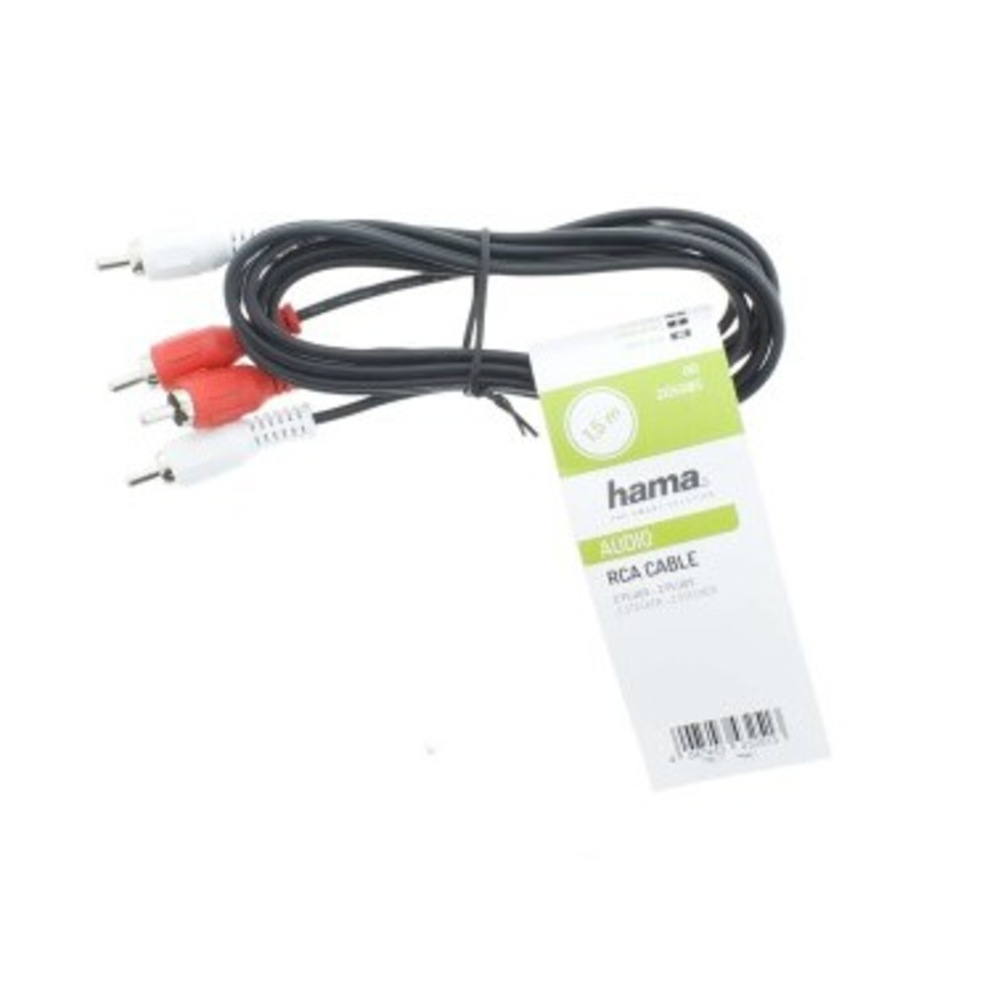 Câble Audio Hama 00205085 – 1,5 m, 2 x RCA Mâles - vue 6