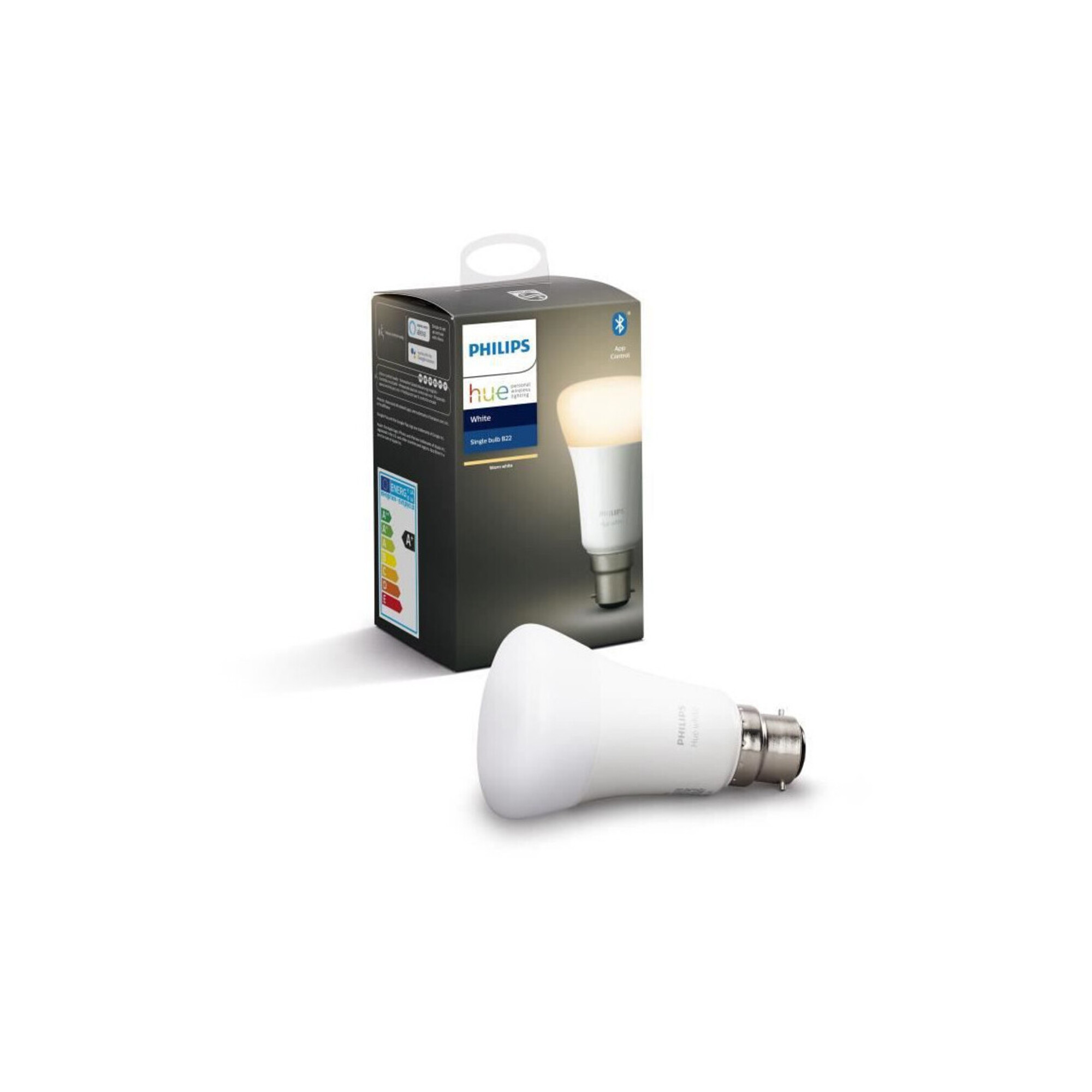 PHILIPS HUE Ampoule connect&eacute;e Philips B22 Hue white
