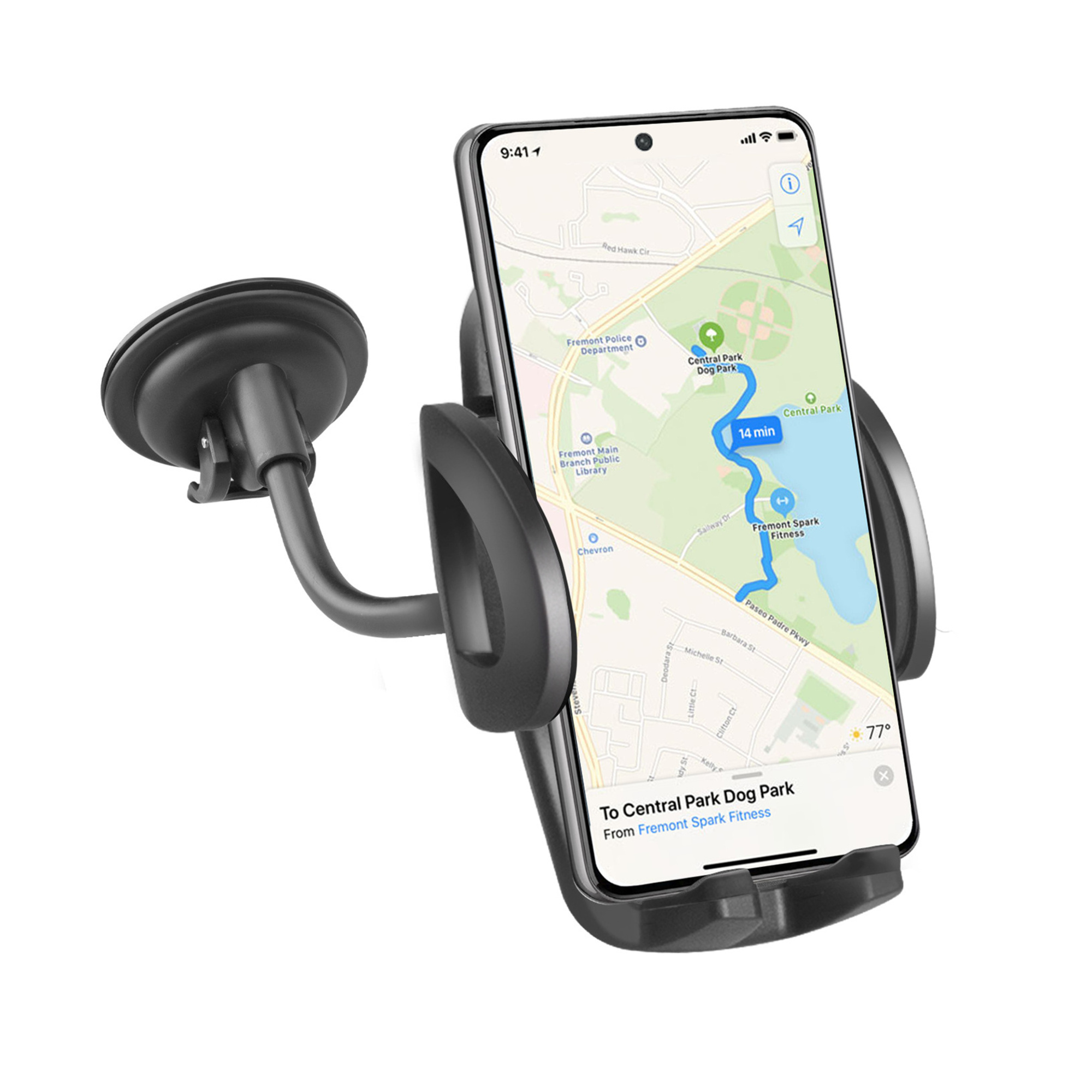 Support téléphone portable pour voiture SBS Freeway TE0UCH20W - vue 2