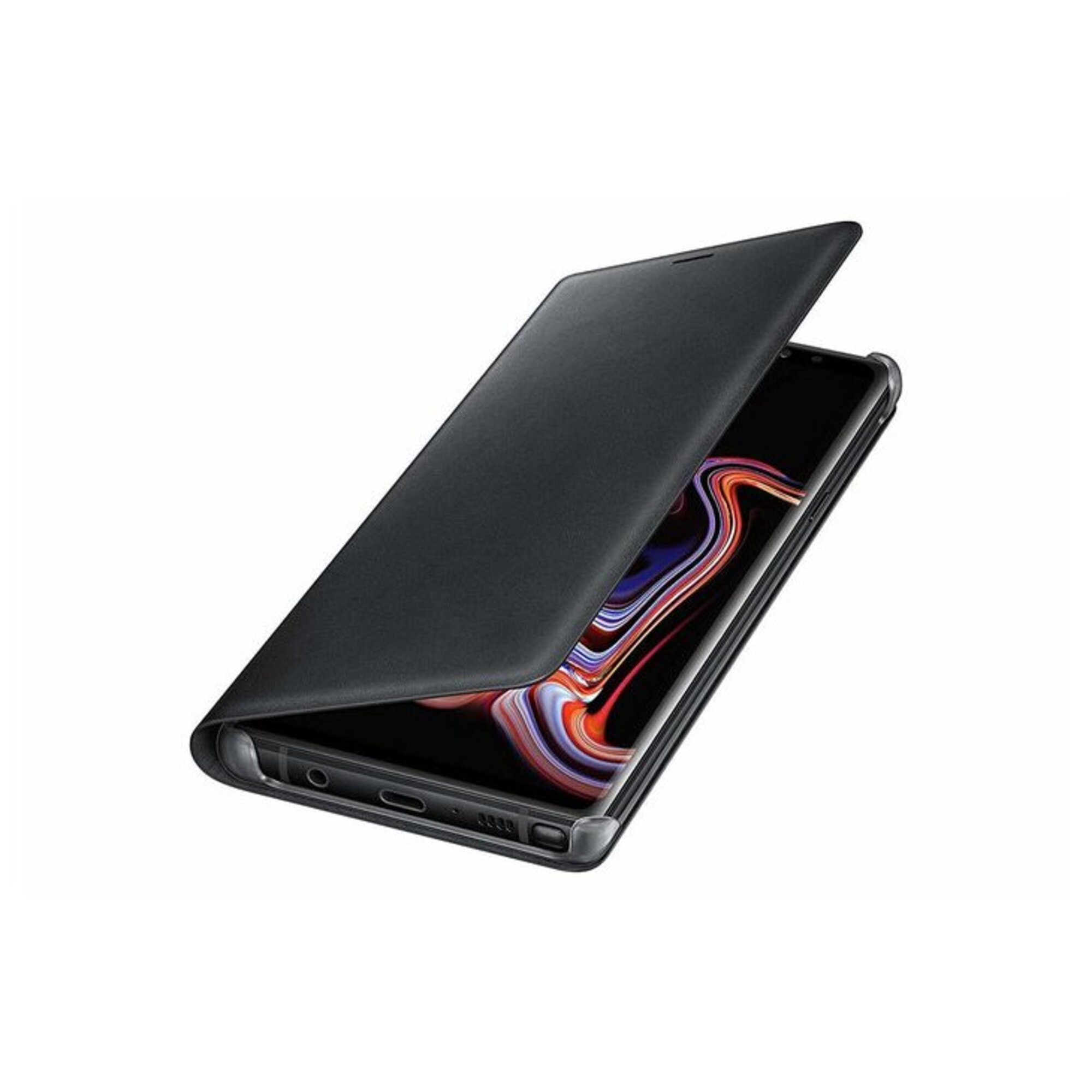 Flip Wallet cuir Noir Note 9 - Neuf