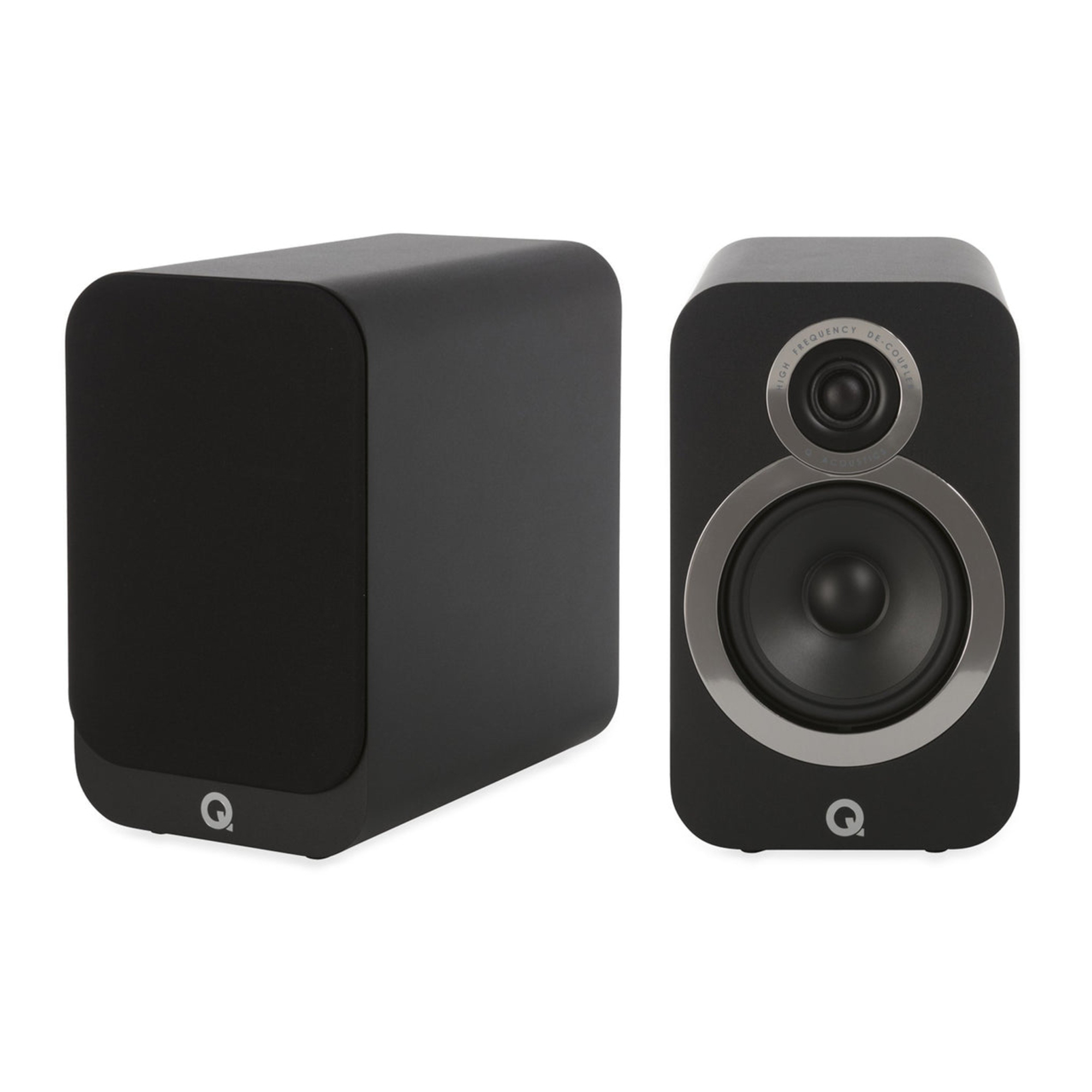 Q Acoustics 3020i haut-parleur 2-voies Noir Avec fil - Neuf