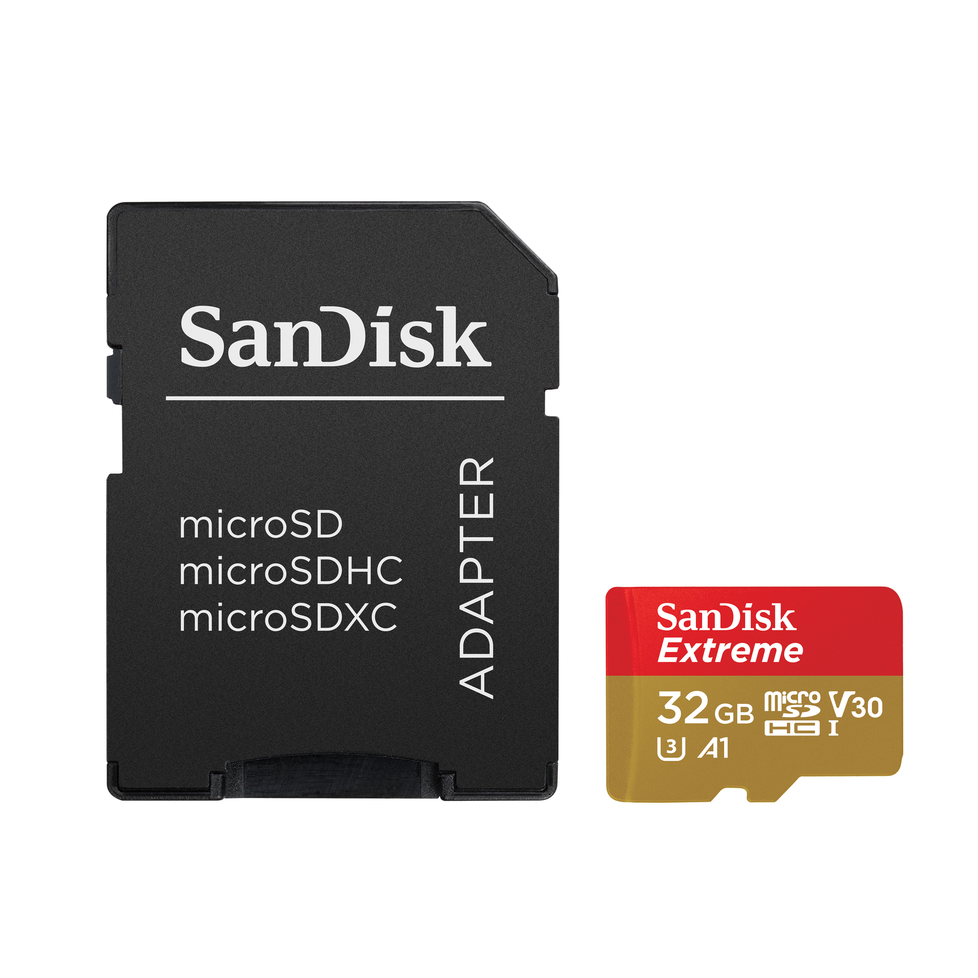 SanDisk Extreme 32 Go MicroSDHC UHS-I Classe 10 - Neuf