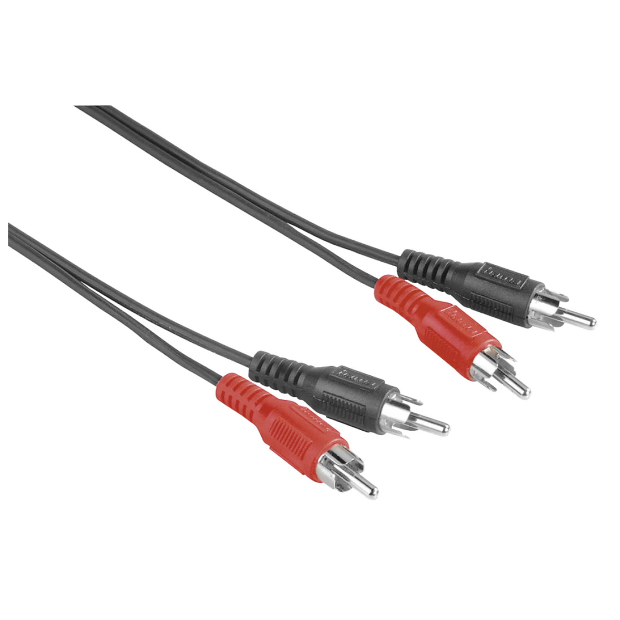 Hama 00205086 câble audio 2,5 m 2 x RCA Noir - Neuf Hama 00205086 câble audio 2,5 m 2 x RCA Noir - Neuf