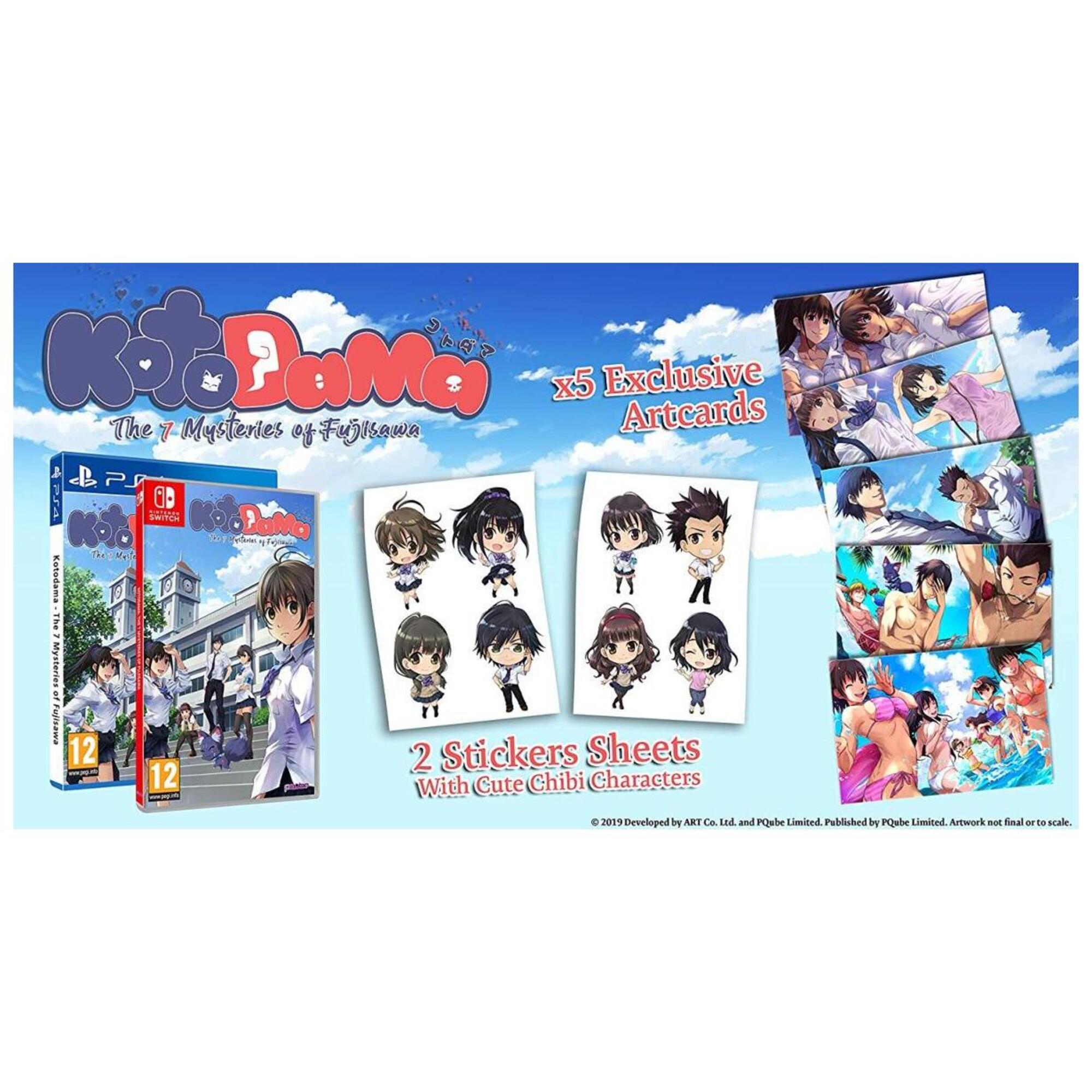 Kotodama The 7 Mysteries of Fujisawa PS4 + extra bonus Neuf - vue 4