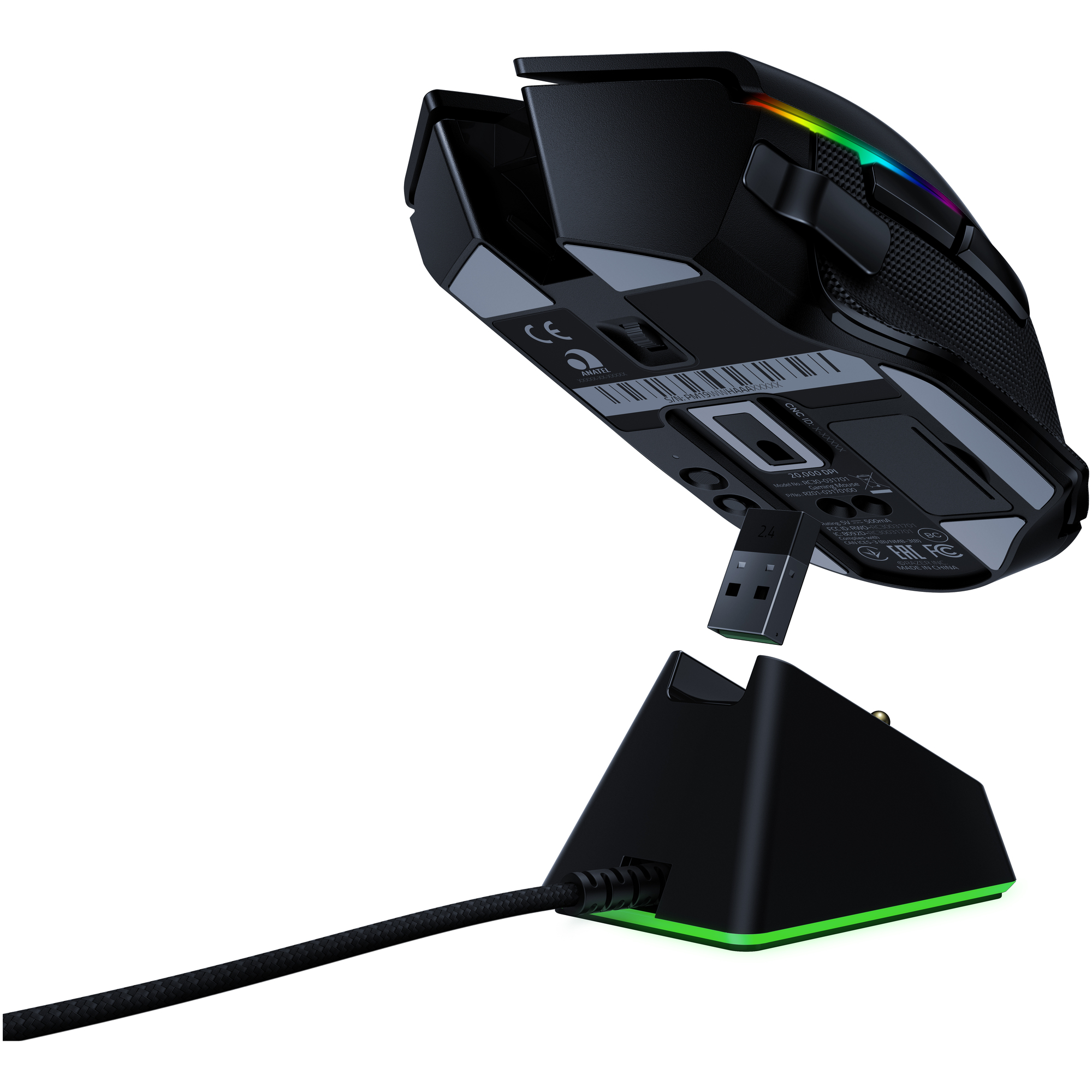 Razer Basilisk Ultimate souris Droitier RF sans fil Optique 20000 DPI - Neuf