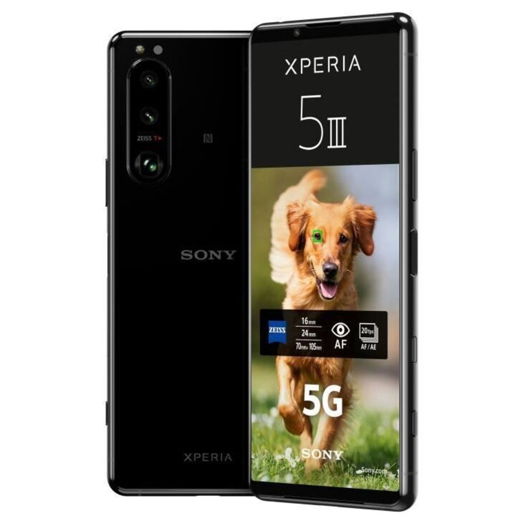 Xperia 5 III, 128Go, Noir, débloqué - Neuf