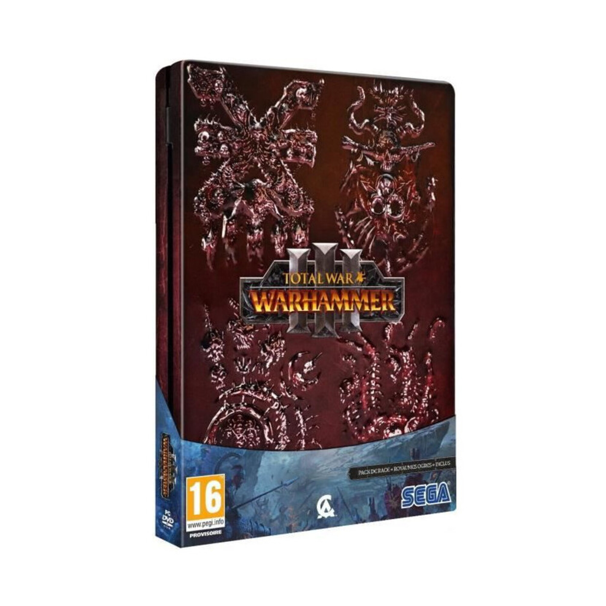 Total War : Warhammer 3 metal case limited edition Jeu PC - Neuf