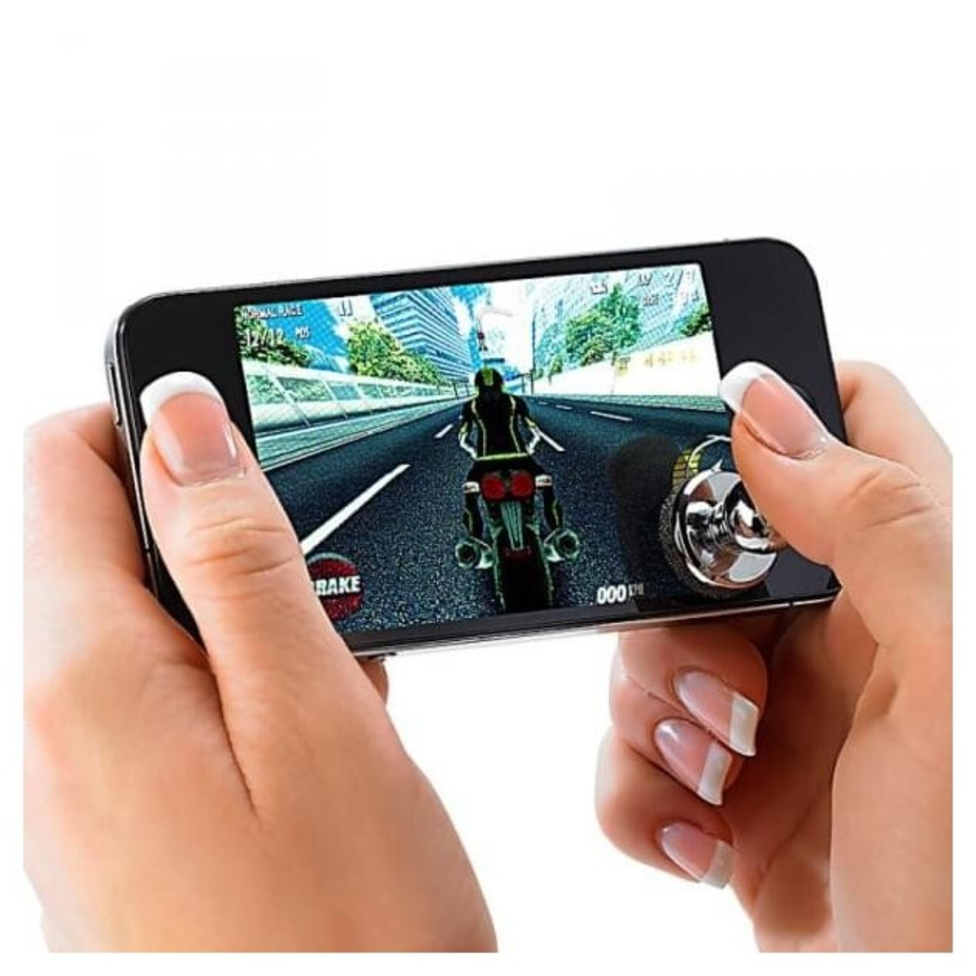 Joystick x1 pour Smartphone Jeux Video Manette Ventouse Precision Universel - Neuf