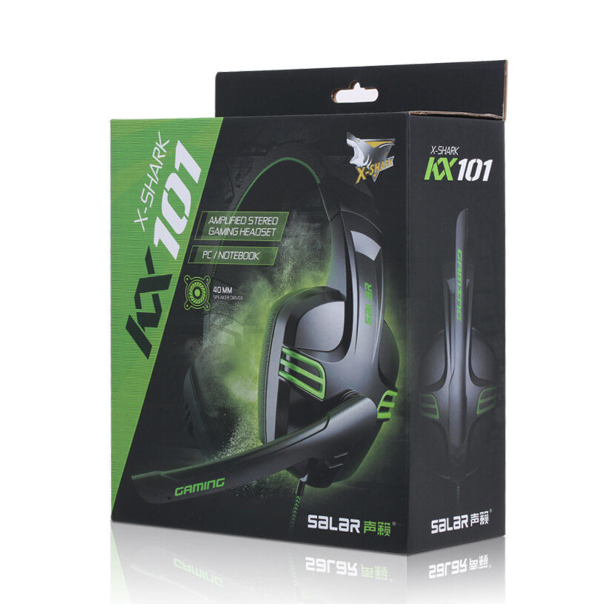 Casque Gamers avec Micro pour Mac et PC Smartphone Son Universel Reglage Jack Jeux Video (VERT) - Neuf