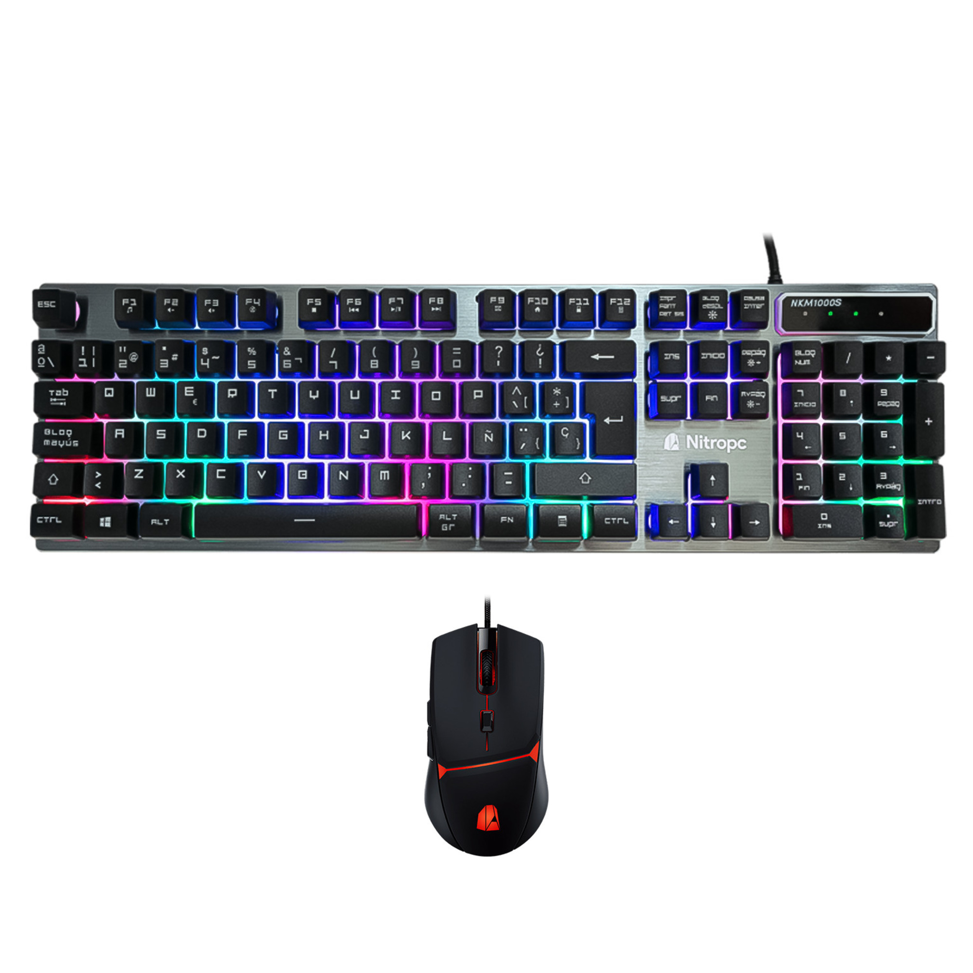 PC Gamer Nitropc Avancé Intel i3 RTX 3050 6Go RAM .2 1TB Win11 WiFi Neuf - vue 3