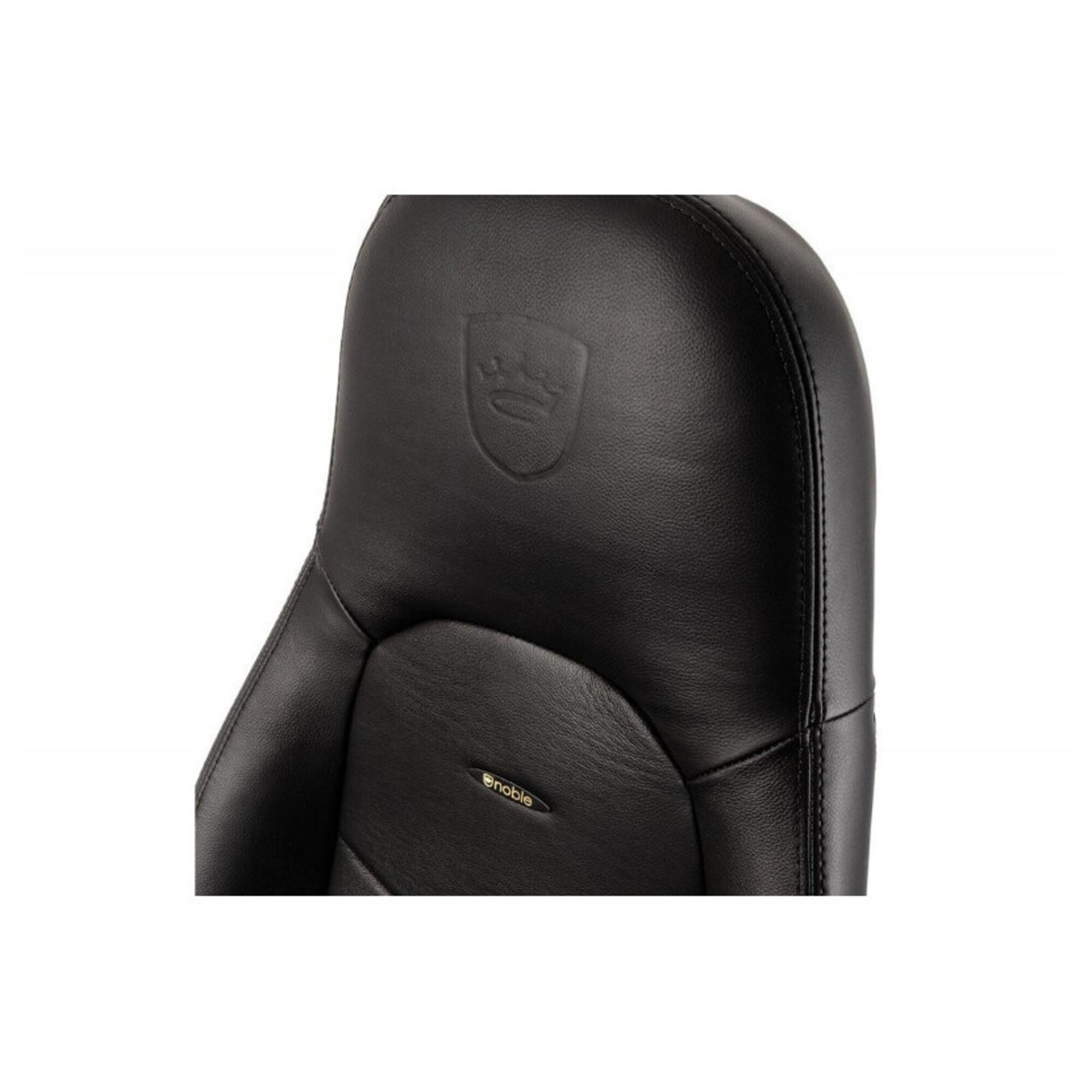 noblechairs ICON Chaise en cuir véritable / Or Neuf - vue 2