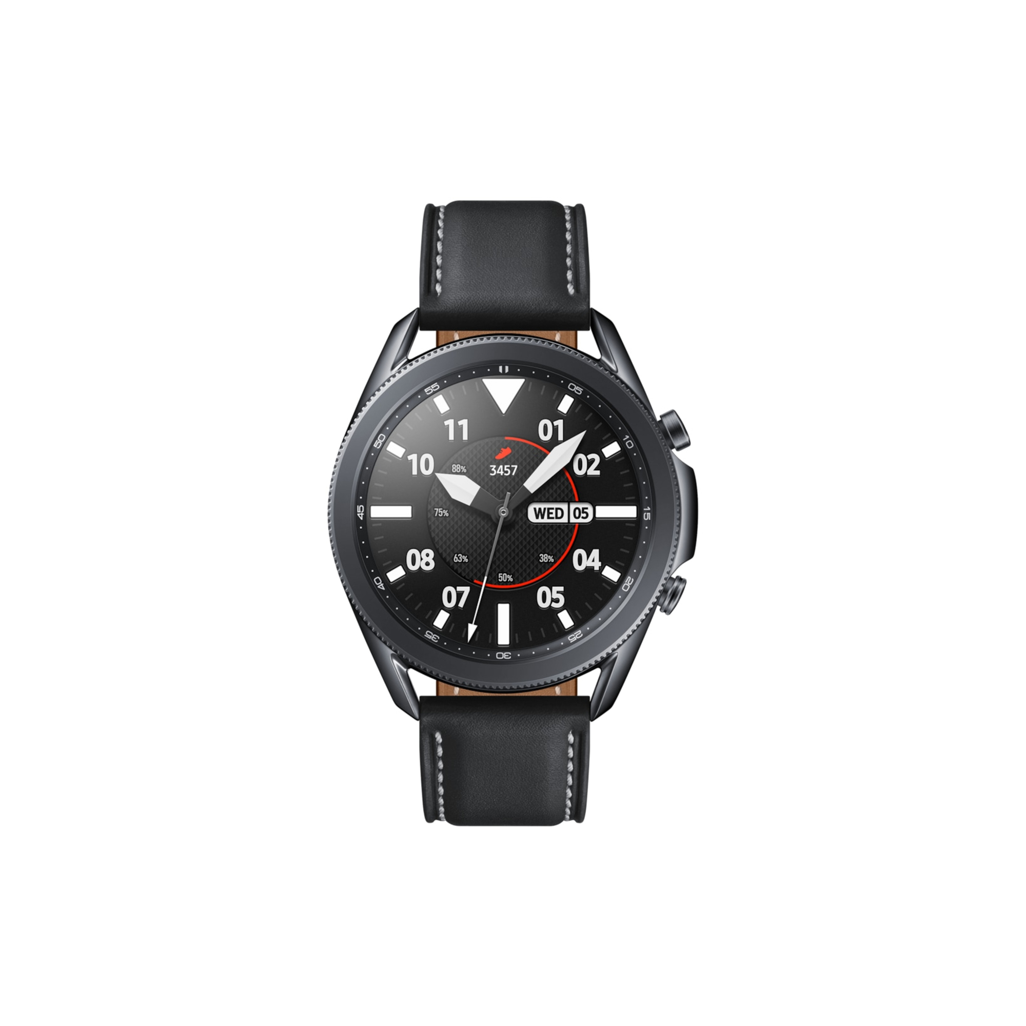 Samsung Galaxy Watch3 3,56 cm (1.4 ) OLED Numérique 360 x 360 pixels Écran tactile Noir Wifi GPS (satellite), marron - Neuf