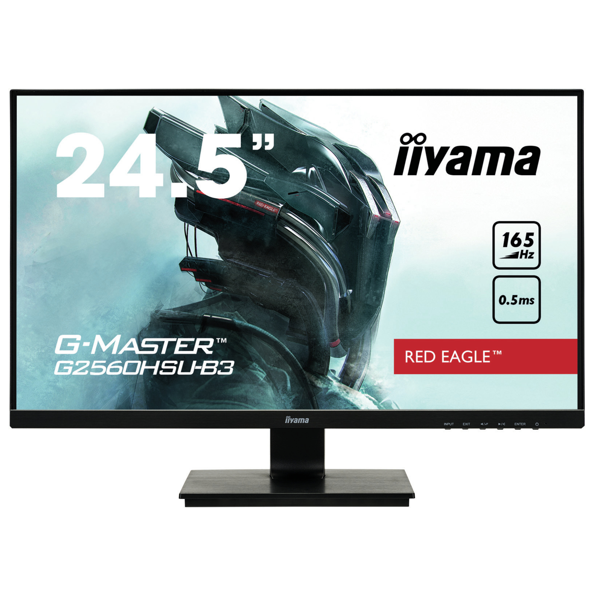 Iiyama Ecran 24.5 pouces Full HD 24.5 G-Master Red Eagle