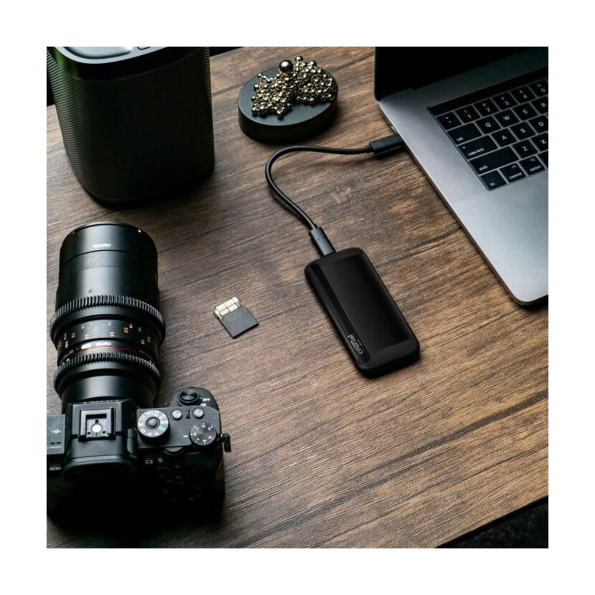 Crucial X8 USB Type C 3.2 Gen 2 3.1 Gen 2 Neuf - vue 2