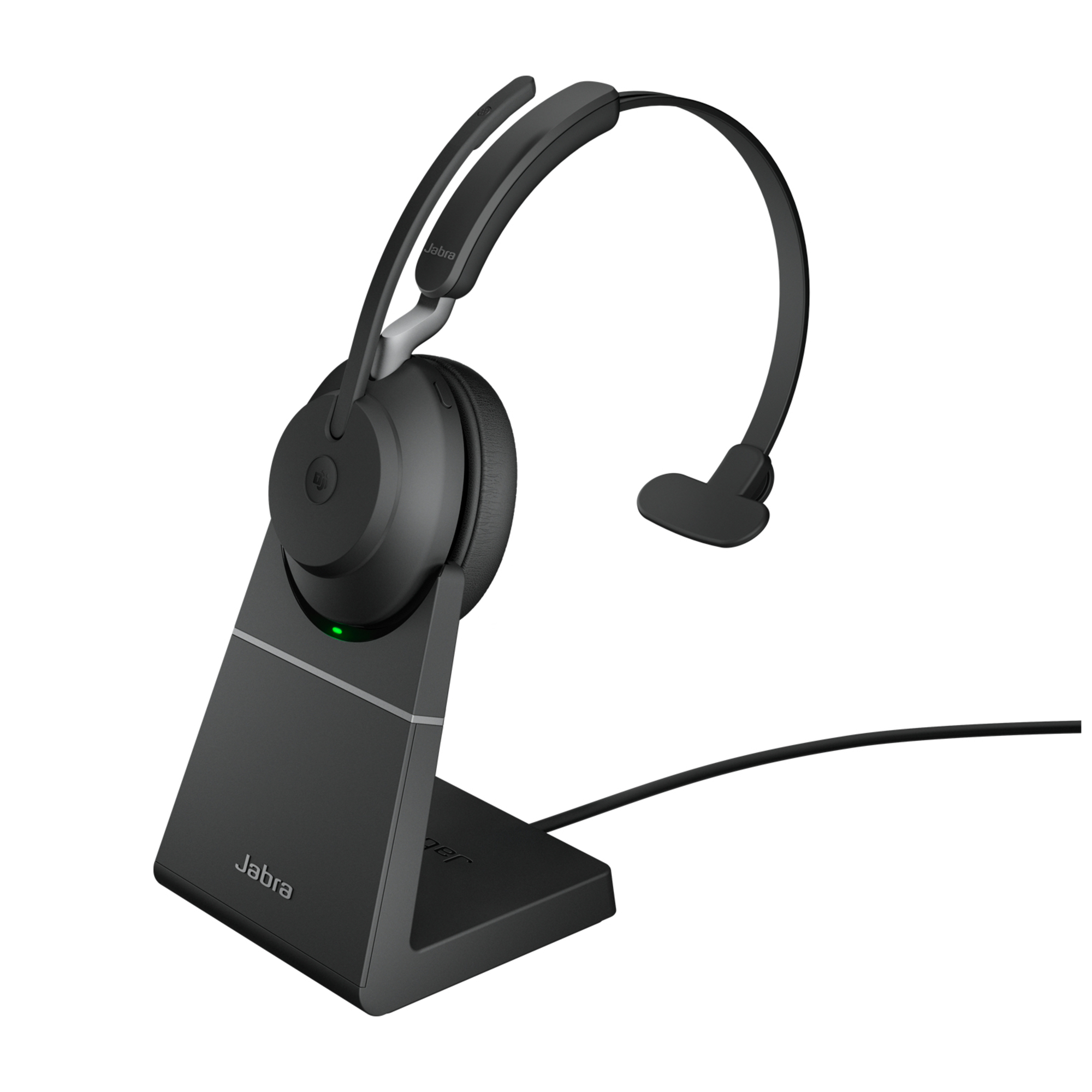 Jabra Evolve2 65 MS Mono Casque Sans fil Arceau BureauCentre d'appels USB Type A Bluetooth Neuf