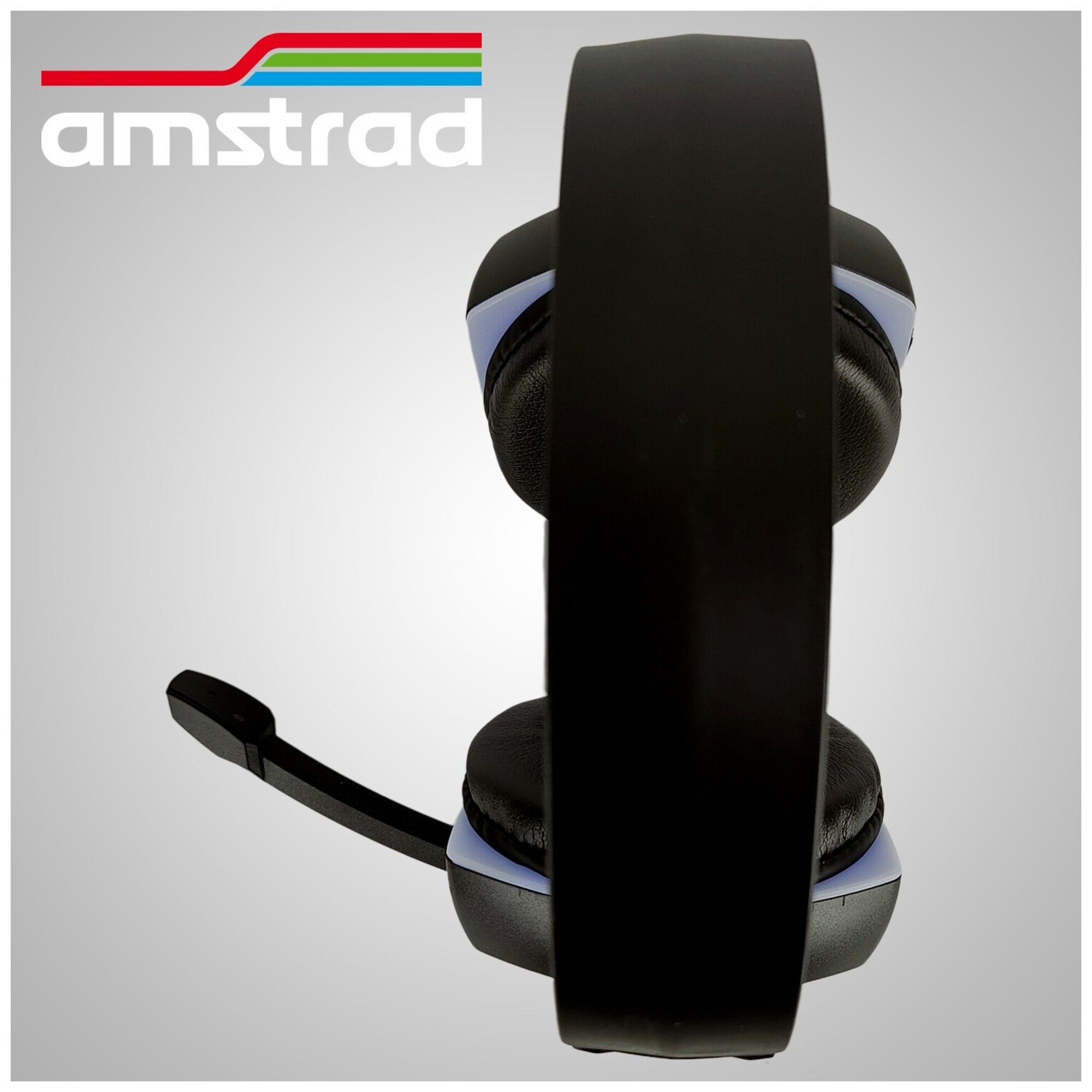 Amstrad Casque Pro Gamer Basic AMS H555 avec Rétroéclairage LED 40mm avec Micro intégré réglage Volume Neuf - vue 6