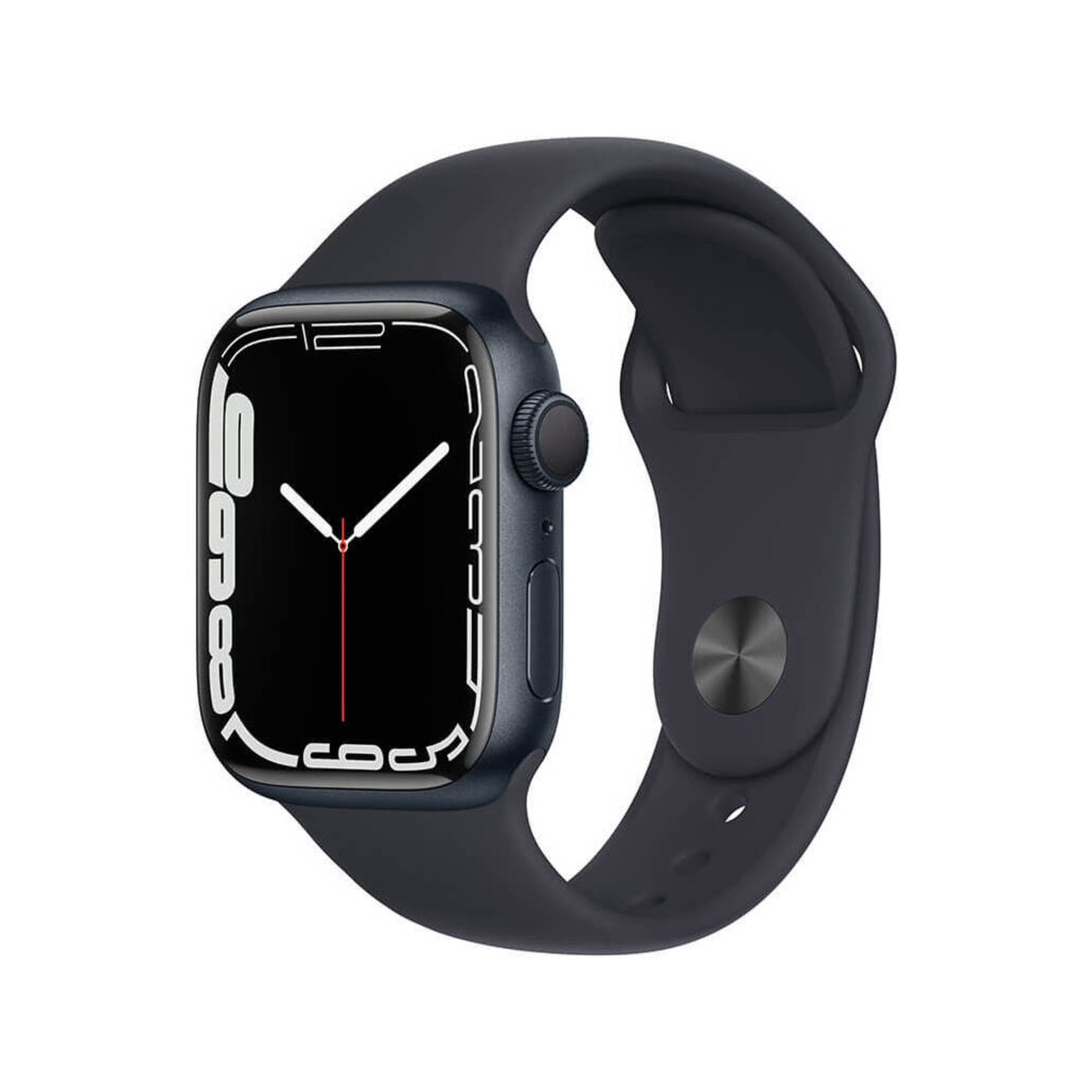 Watch Series 7 (GPS) 41 mm Carcasa de aluminio Midnight, correa Midnight Sport - Reacondicionado - Excelente estado