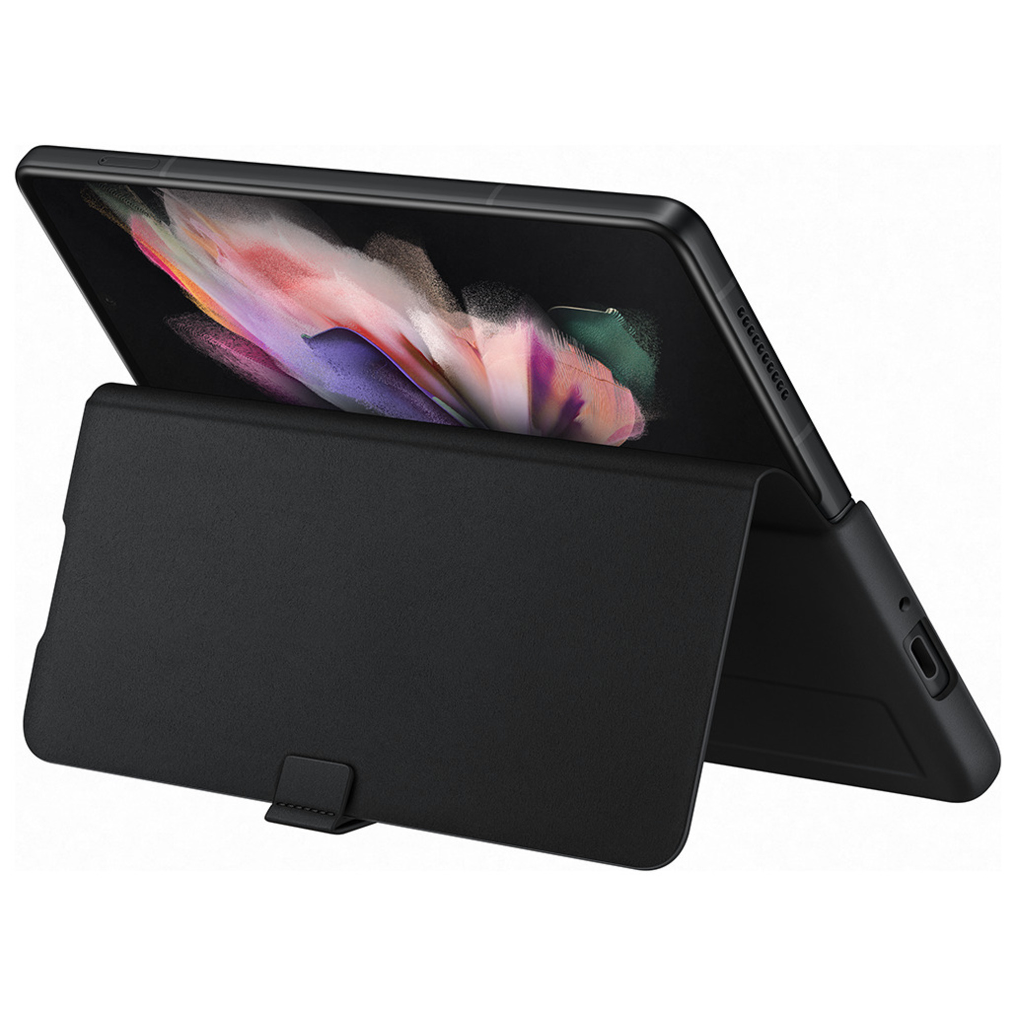 Etui en cuir SAMSUNG Z Fold3 Rabat Semi rigide - vue 6