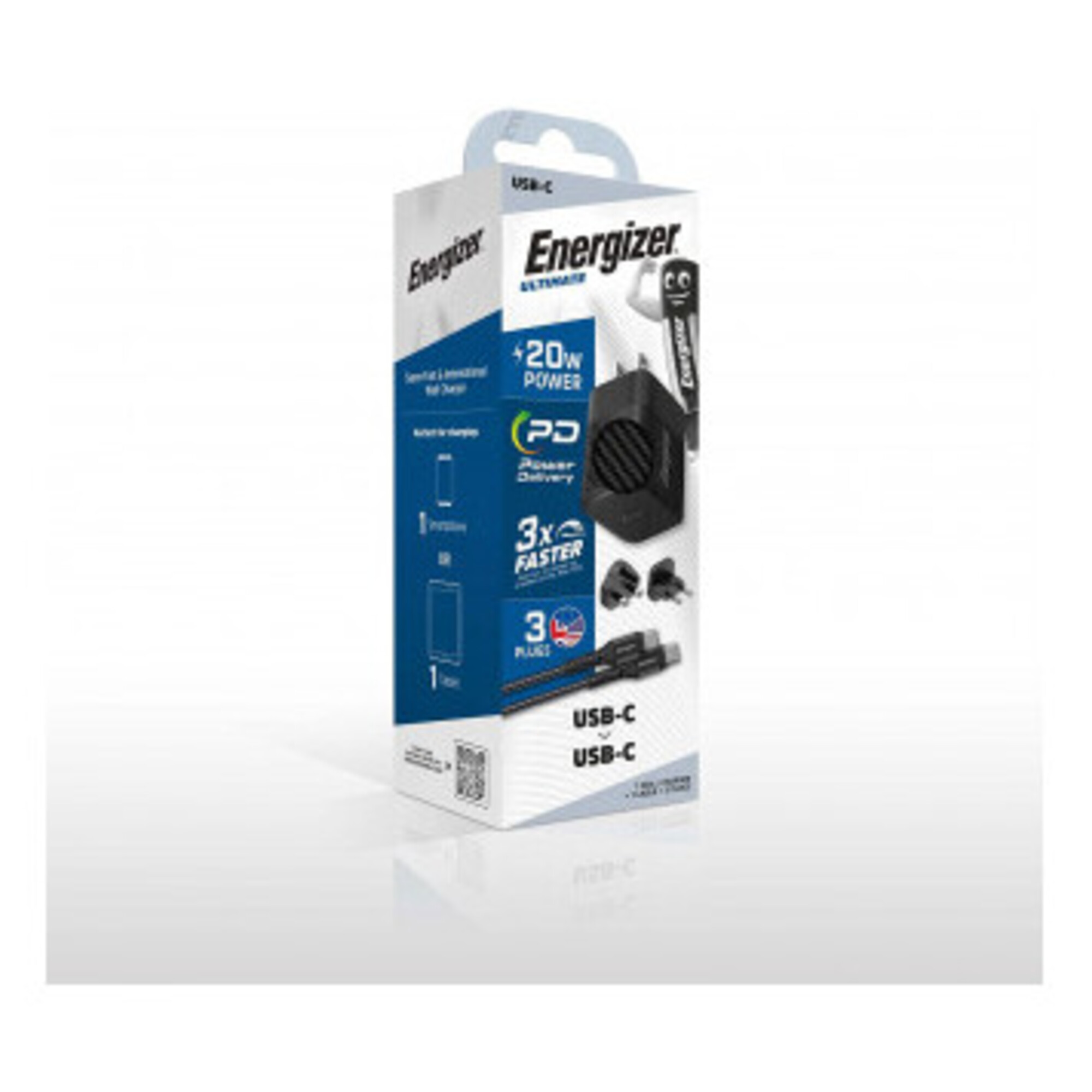 Chargeur Power Delivery EUUKUS Câble USB C inclus Neuf - vue 3