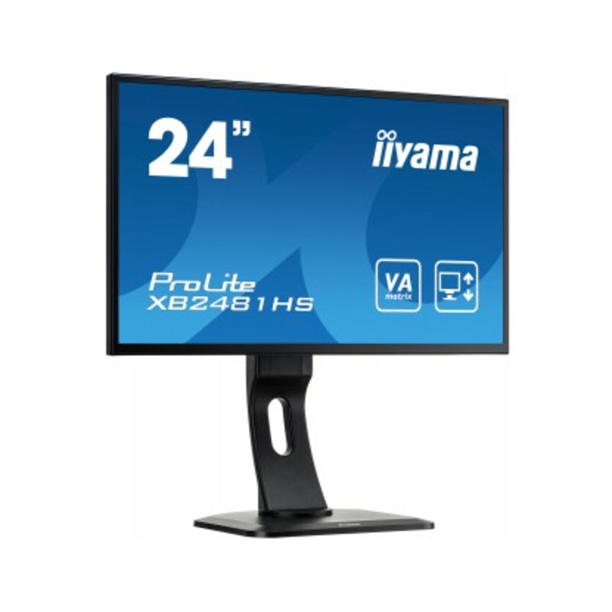 iiyama ProLite XB2481HS-B1 LED display 59,9 cm (23.6 ) 1920 x 1080 pixels Full HD Noir - Neuf