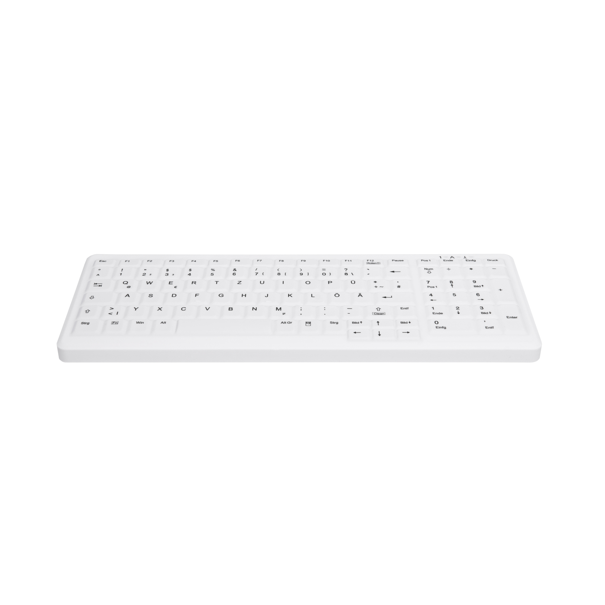 CHERRY AK-C7000 clavier Médical RF sans fil AZERTY Français Blanc - Neuf