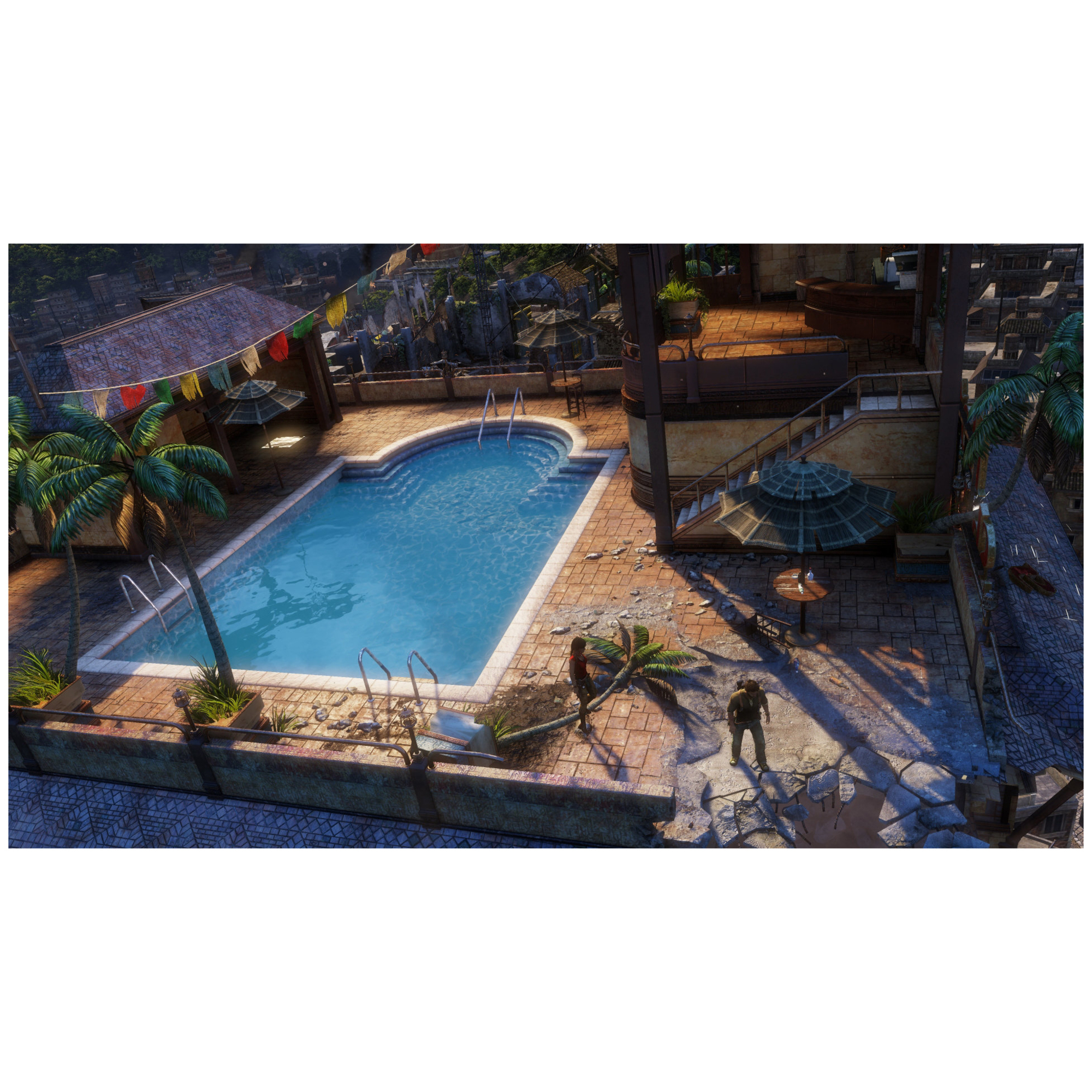 Uncharted 2: Among Thieves Remastered Jeu PS4 - vue 4