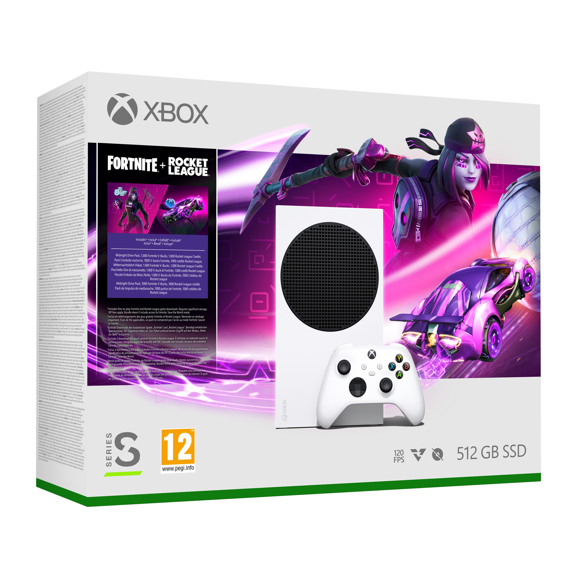 Microsoft Xbox Series – Fortnite & Rocket League Bundle Wifi