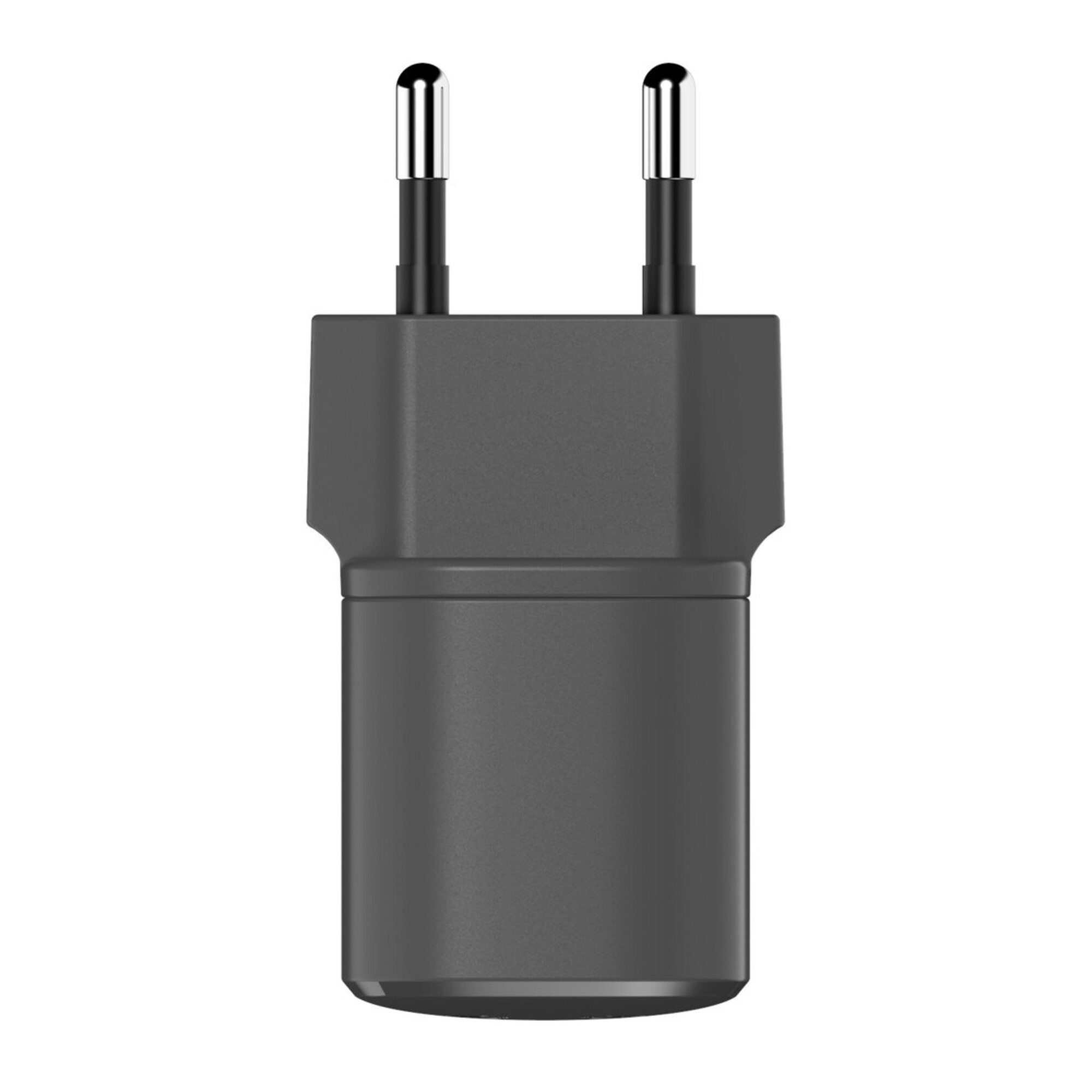 Mini chargeur USB-A 12W | Gris foncé - Neuf