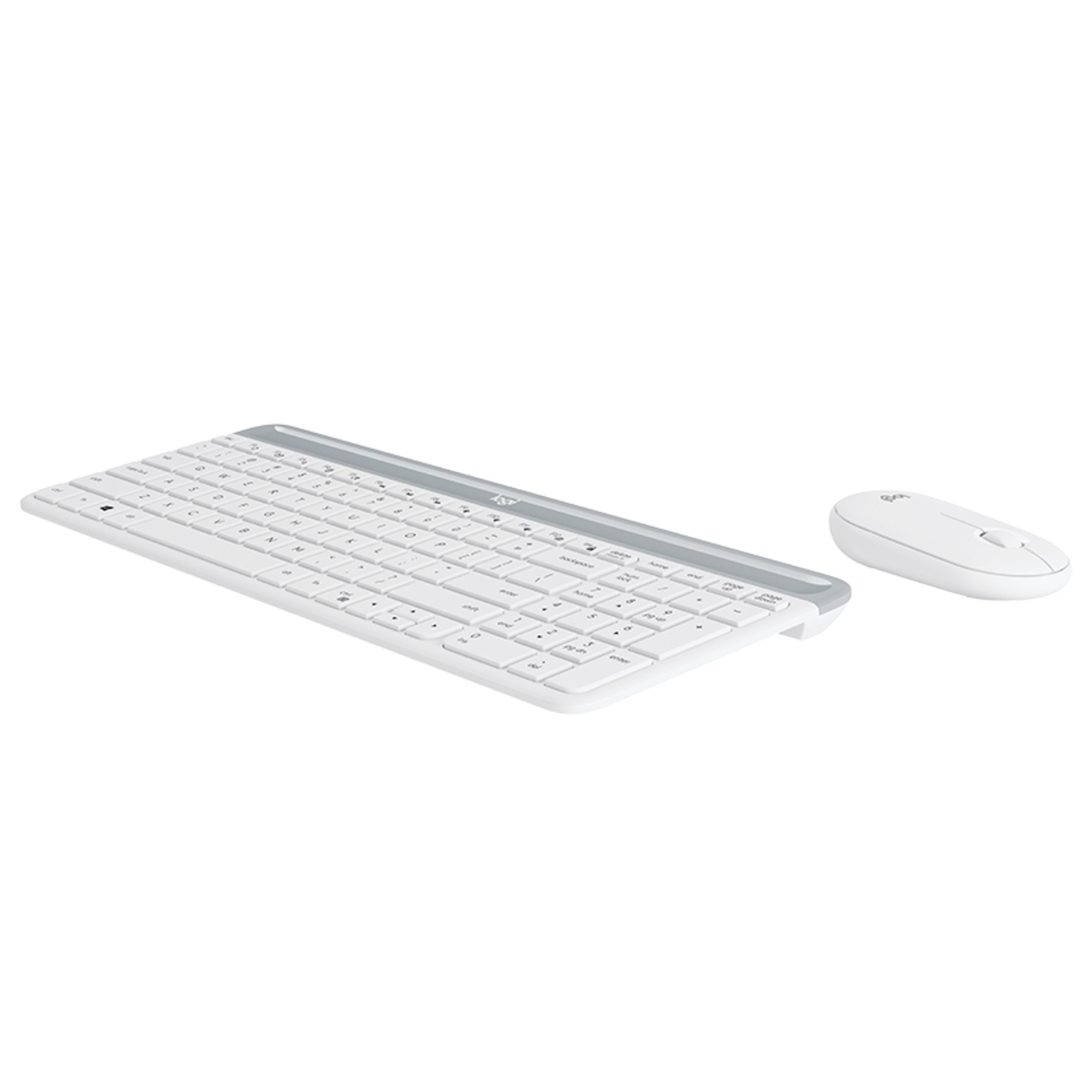 Logitech MK470 clavier Souris incluse Bureau RF sans fil Espagnole Blanc - Neuf