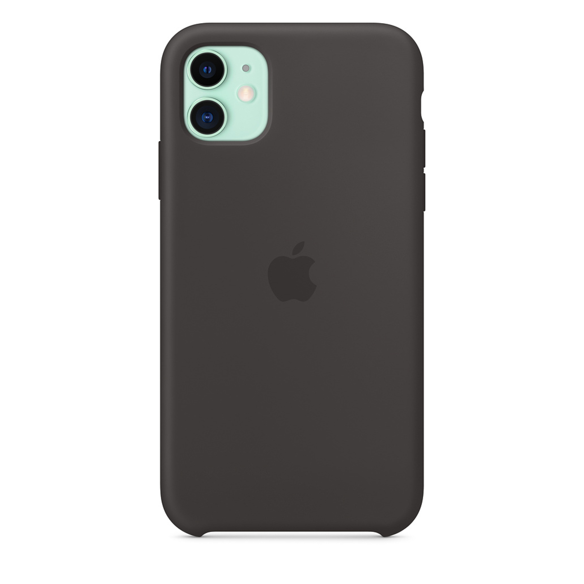 Apple Coque en silicone pour iPhone 11 - MWVU2ZM/A Noir - vue 4