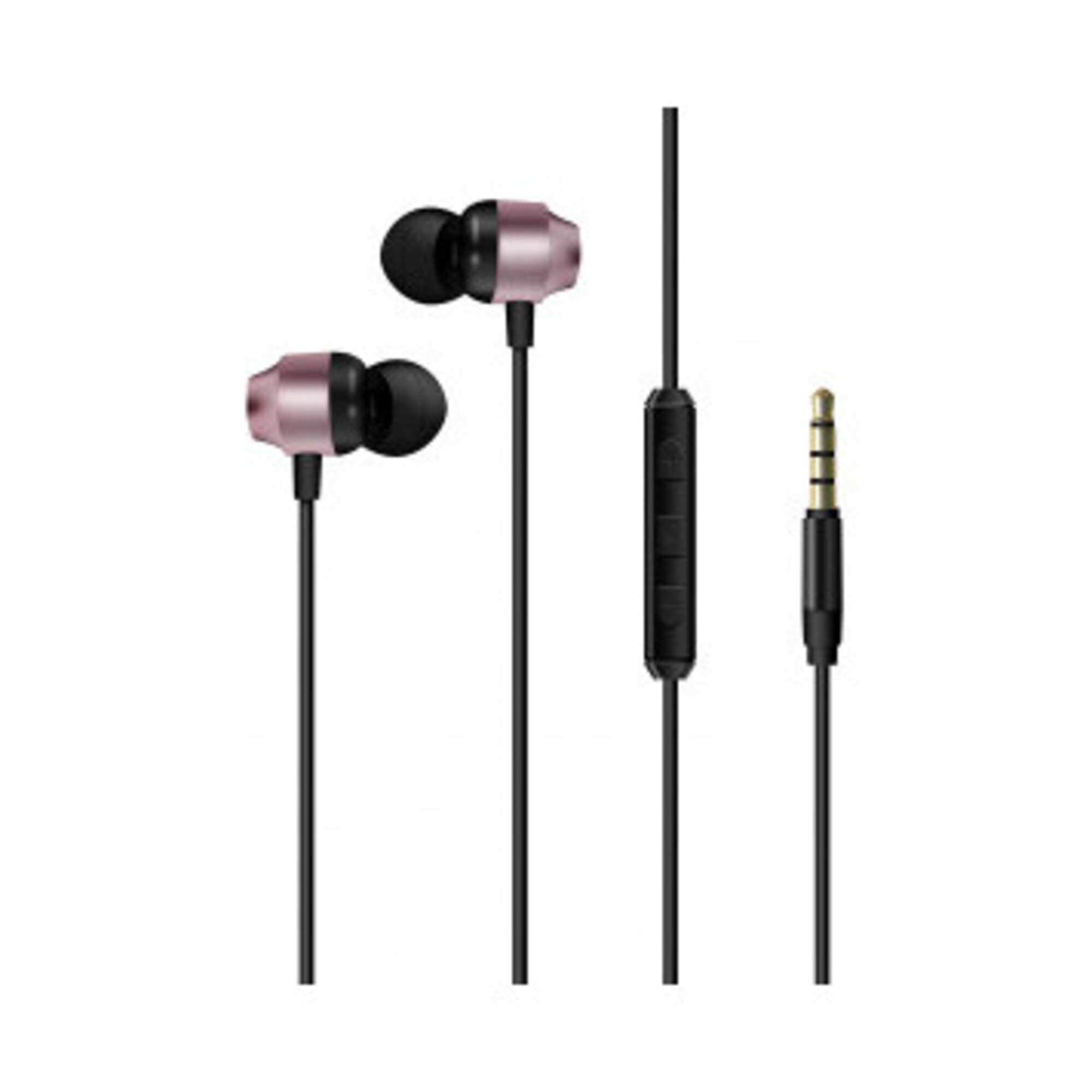 Earphones Metal CIA10 Rosegold - Neuf