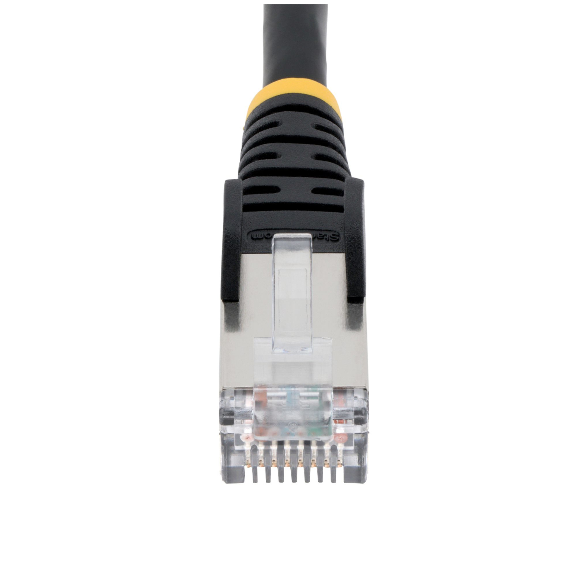 StarTech.com Câble Ethernet CAT6a 7 5m Low Smoke Zero Halogen LSZH 10 Gigabit 500MHz PoE RJ45 /FTP Cordon de Raccordement Réseau Snagless avec Décharge de Tension Neuf - vue 8