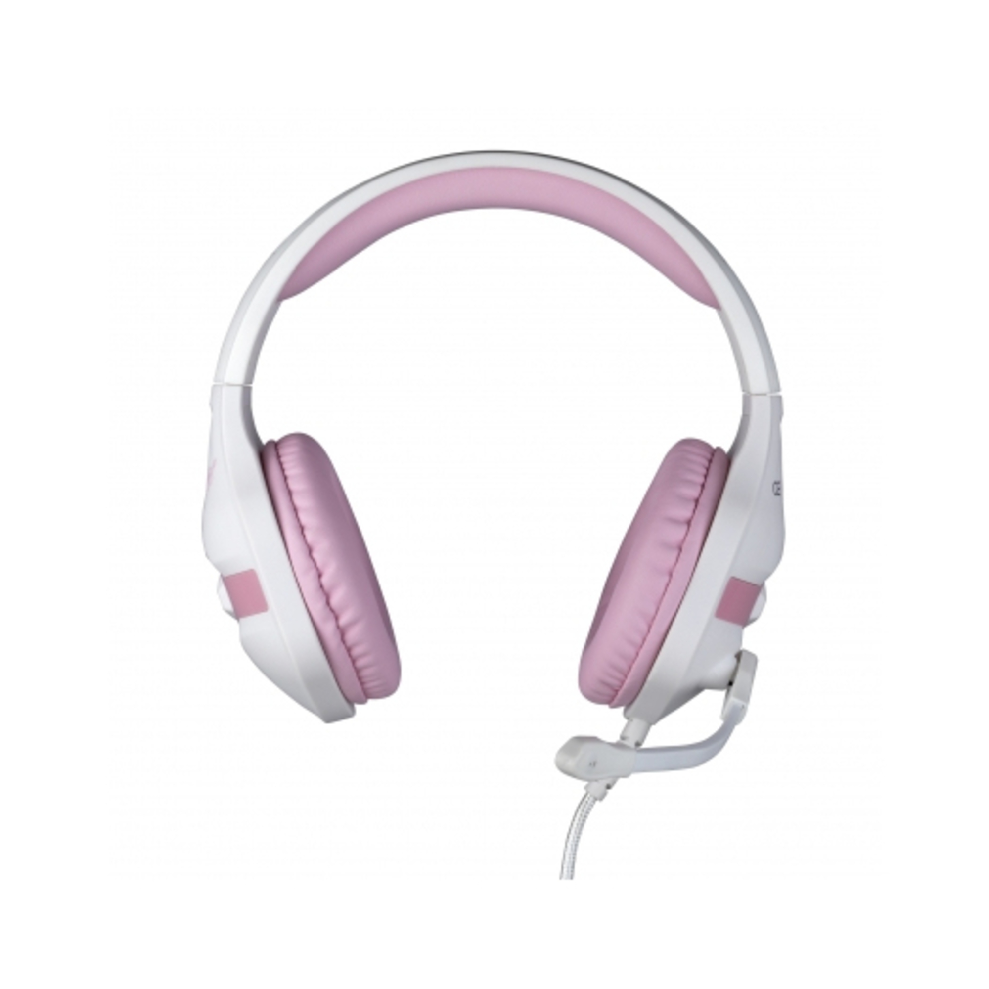 Konix Geek Girl Crystal Casque Avec fil Arceau Jouer Rose, Blanc - Neuf