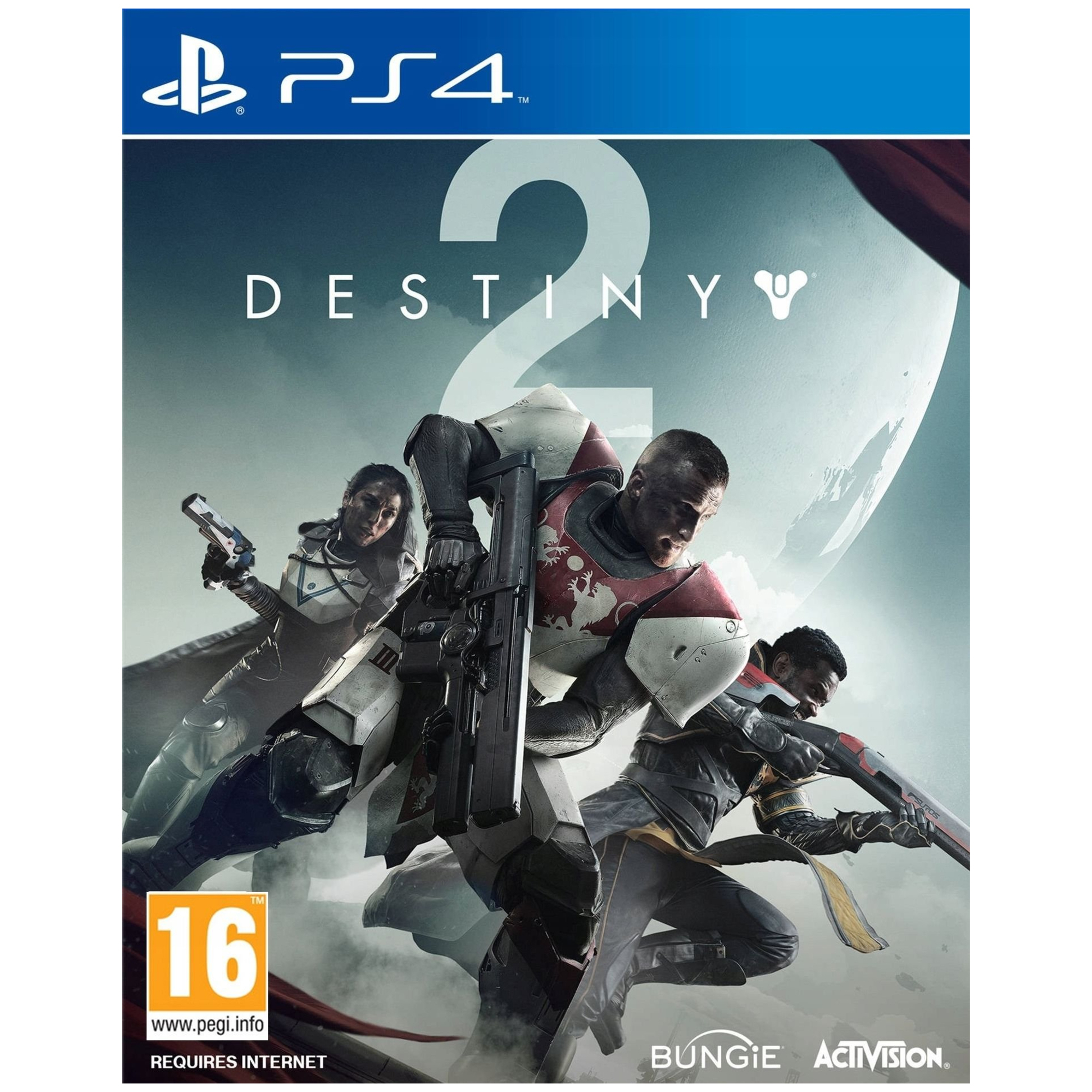 Sony Destiny 2 Standard BRA, Chinois simplifié, Chinois traditionnel, Allemand, Anglais, Espagnol, Espagnol mexicain, Français, Italien, Japonais, Polonais, Russe PlayStation 4 - Neuf