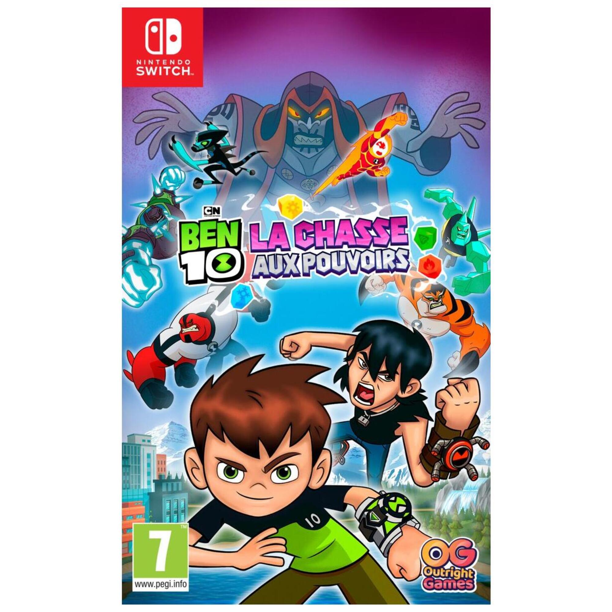 Ben 10 la Chasse aux Pouvoirs Switch - Neuf