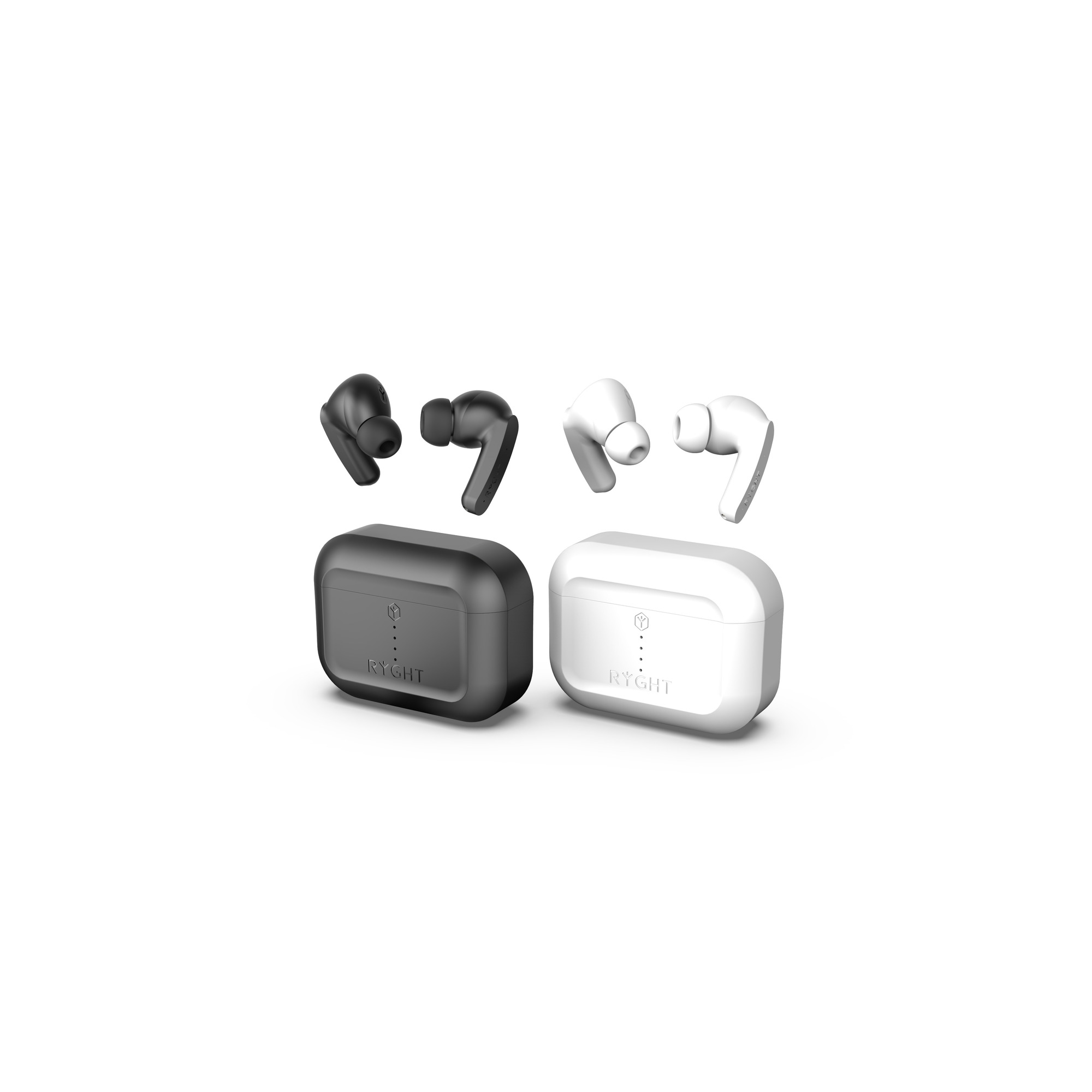 RYGHT PULSE ANC Ecouteurs sans fil bluetooth intra auriculaire avec Boitier Neuf